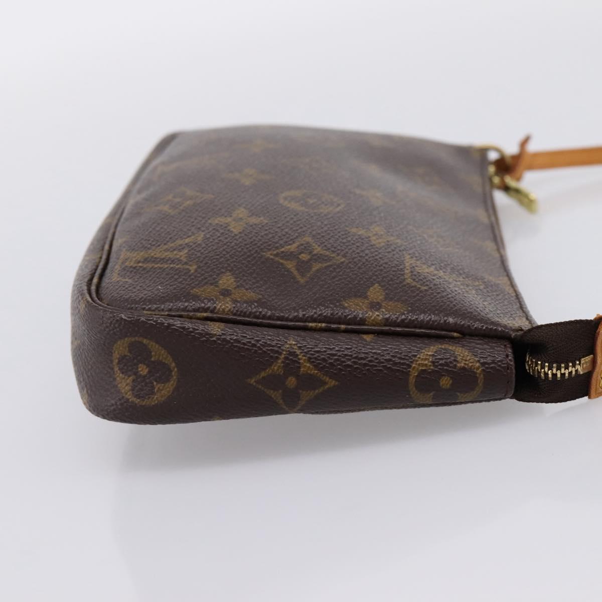 LOUIS VUITTON Monogram Pochette Accessoires Pouch M51980 LV Auth 204599A
