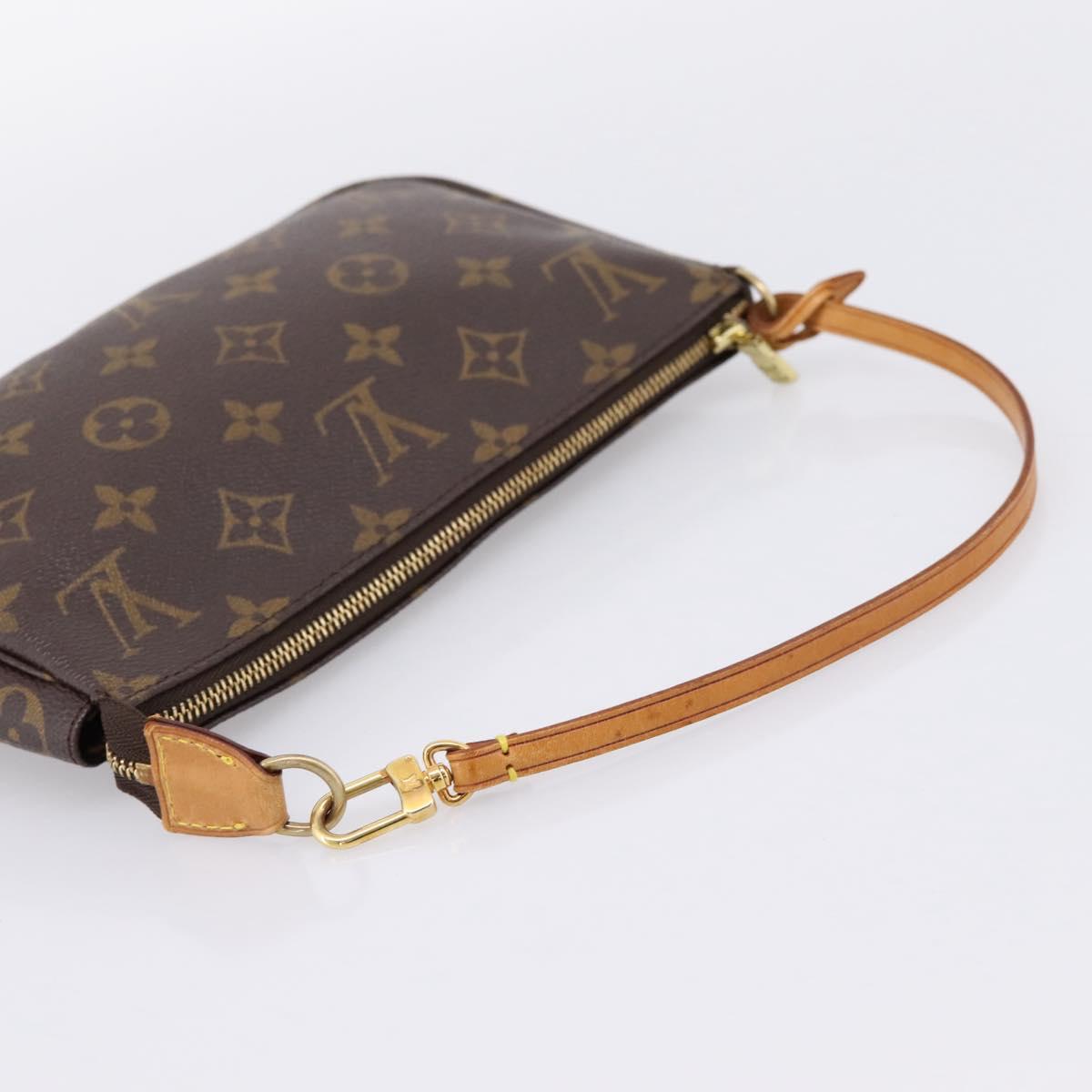 LOUIS VUITTON Monogram Pochette Accessoires Pouch M51980 LV Auth 204599A