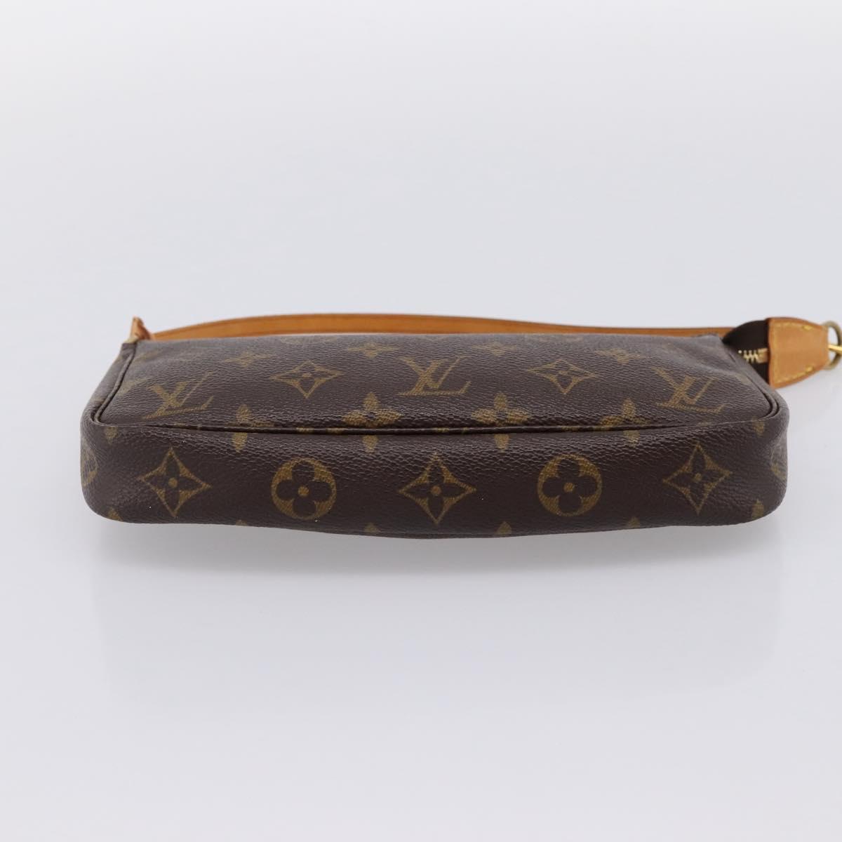 LOUIS VUITTON Monogram Pochette Accessoires Pouch M51980 LV Auth 204599A