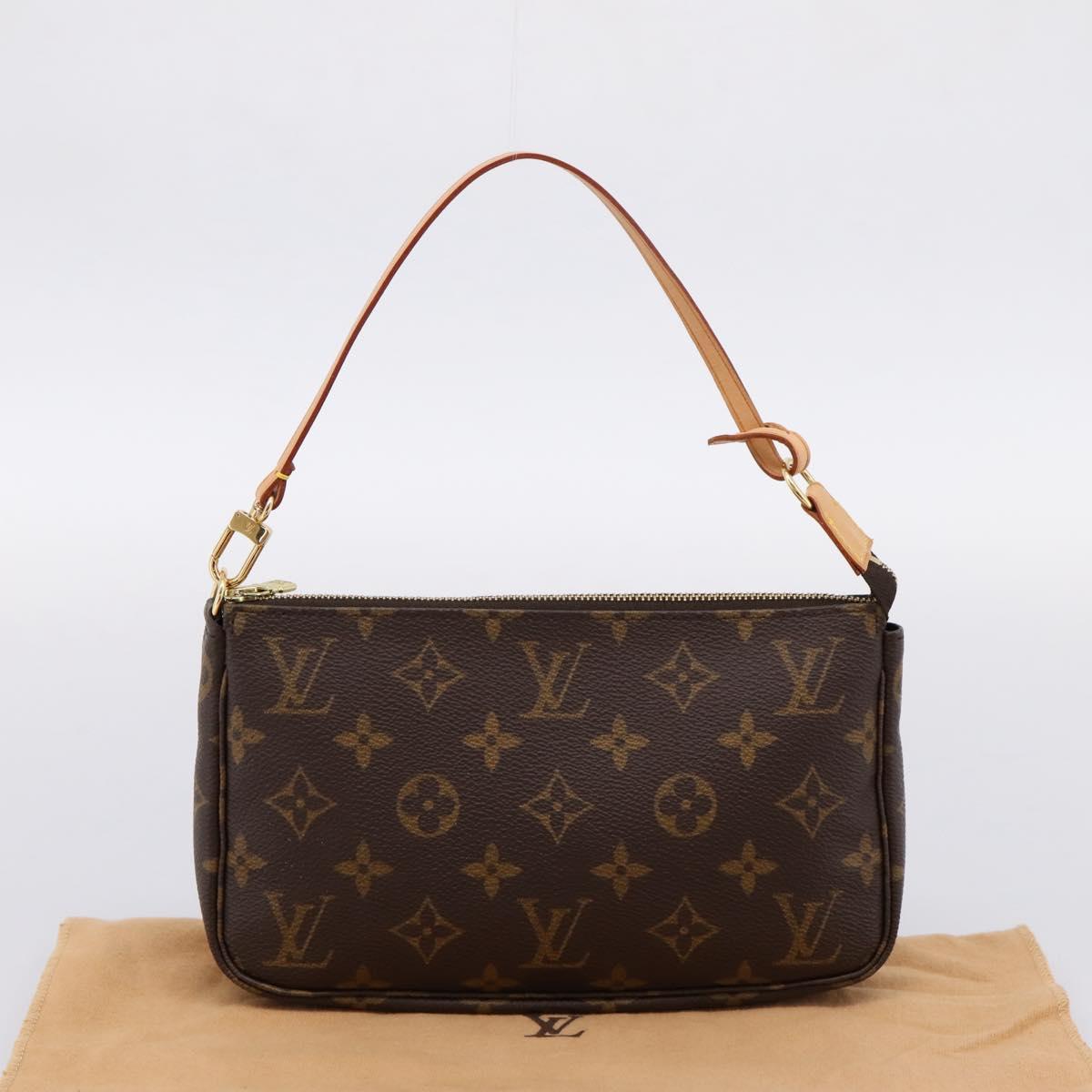 LOUIS VUITTON Monogram Pochette Accessoires Pouch M51980 LV Auth 204601V