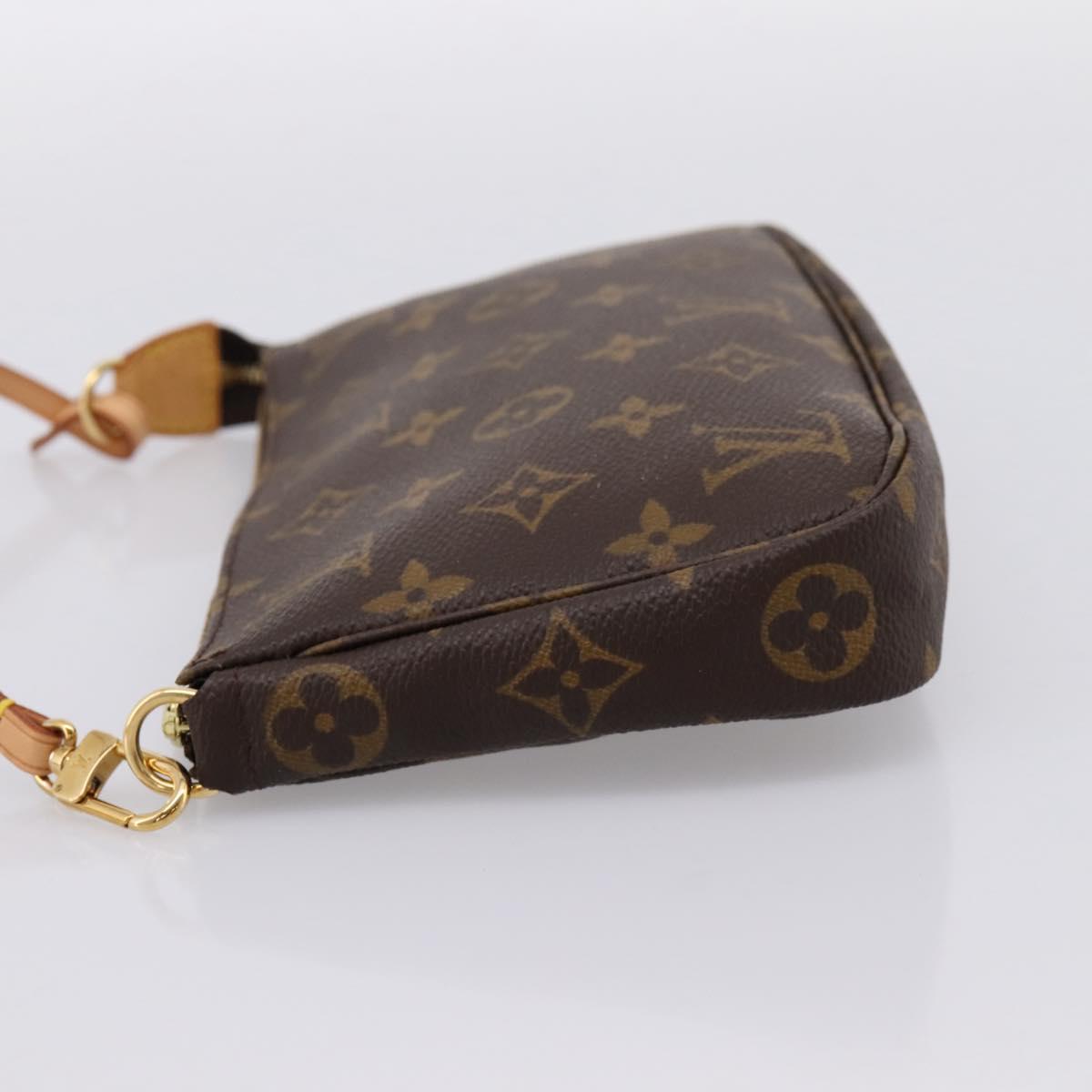 LOUIS VUITTON Monogram Pochette Accessoires Pouch M51980 LV Auth 204601V