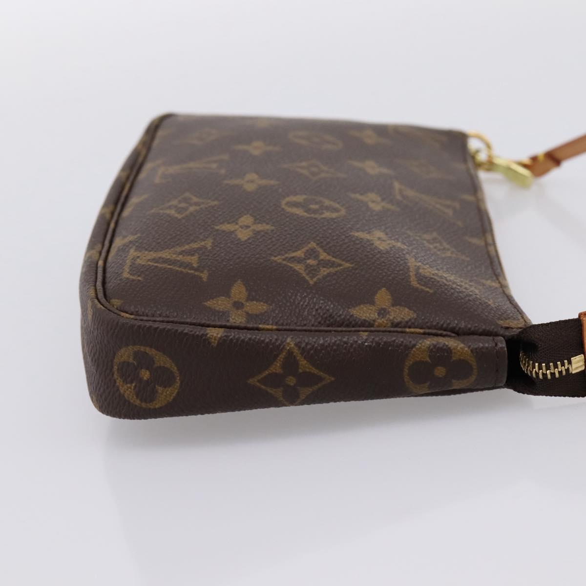 LOUIS VUITTON Monogram Pochette Accessoires Pouch M51980 LV Auth 204601V