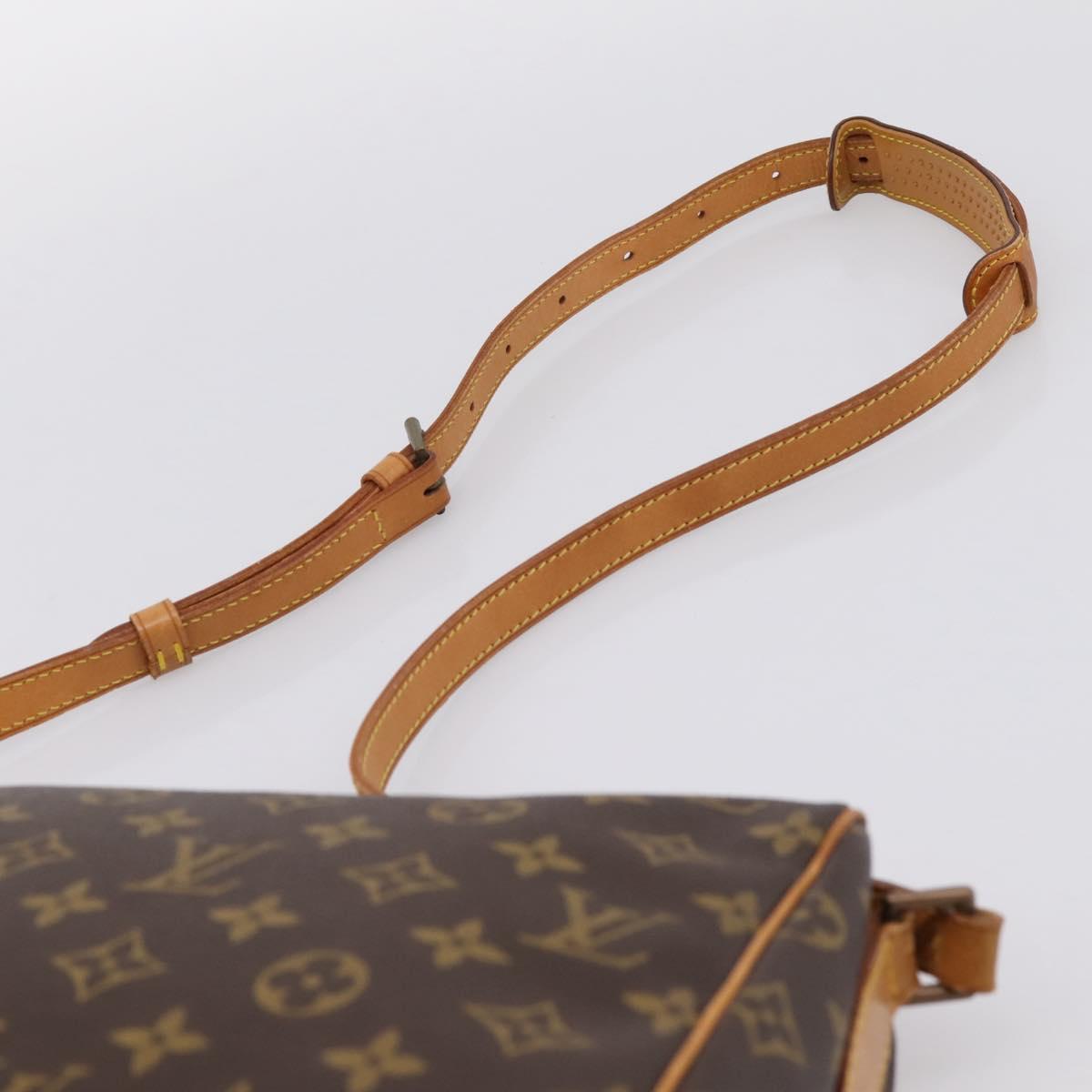 LOUIS VUITTON Monogram Tulle Lee Shoulder Bag M51348 LV Auth 204608