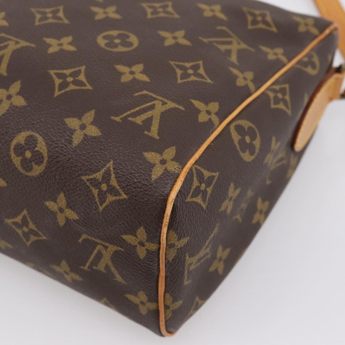 LOUIS VUITTON Monogram Tulle Lee Shoulder Bag M51348 LV Auth 204608