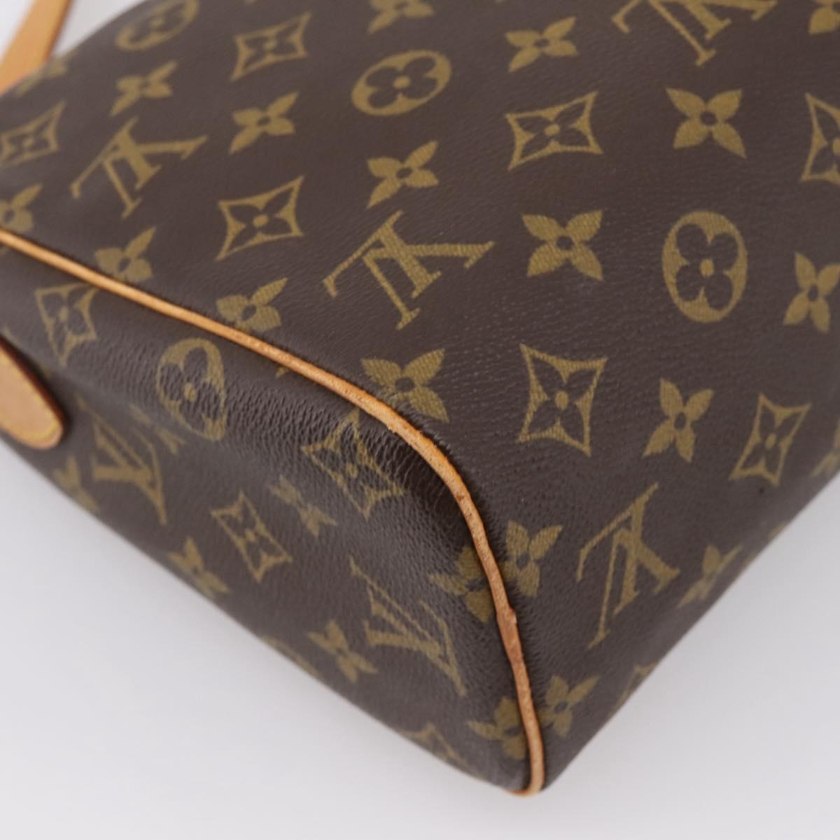 LOUIS VUITTON Monogram Tulle Lee Shoulder Bag M51348 LV Auth 204608