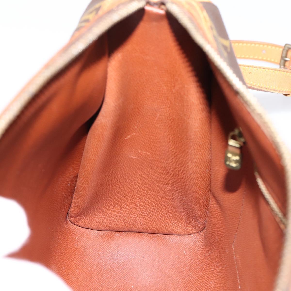 LOUIS VUITTON Monogram Tulle Lee Shoulder Bag M51348 LV Auth 204608