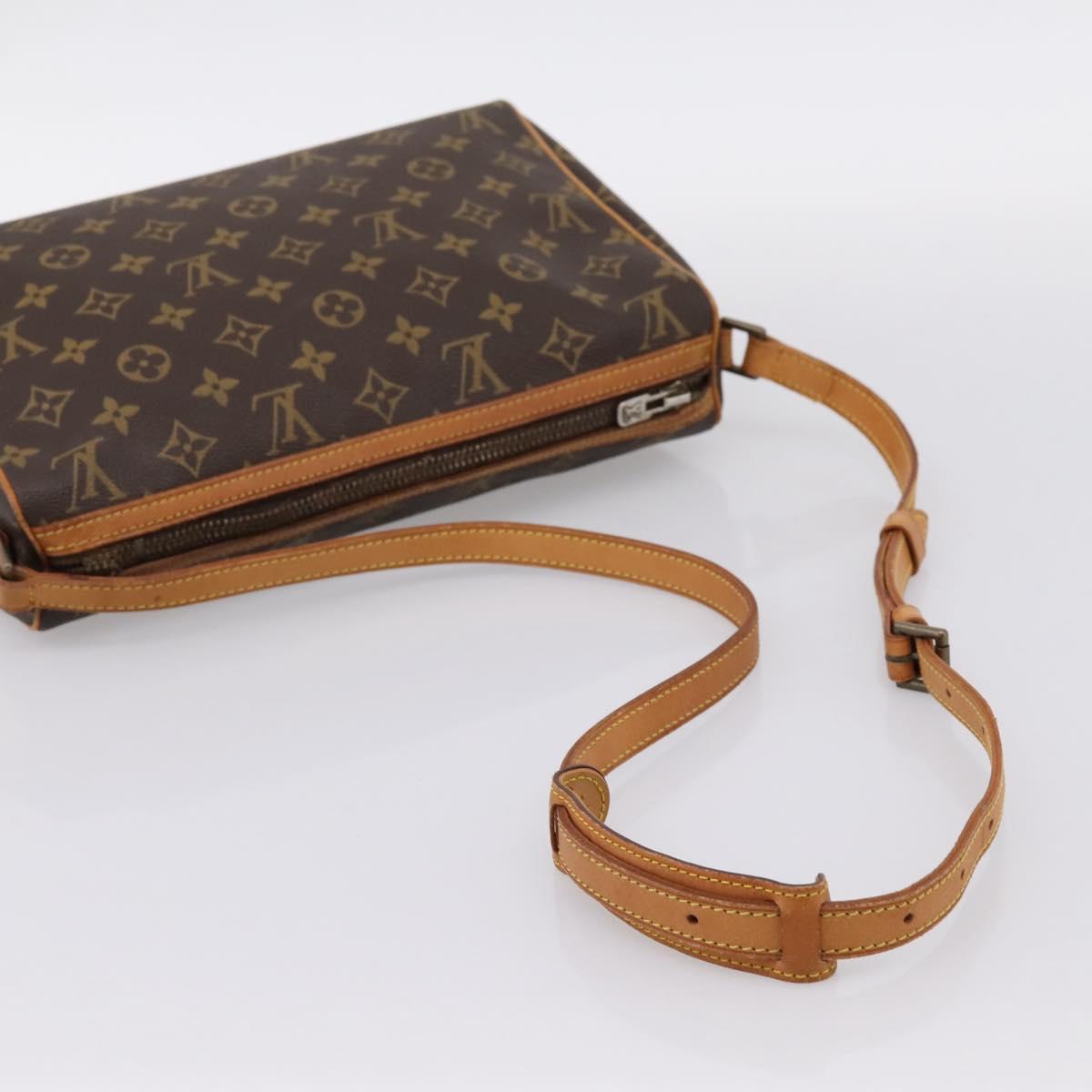 LOUIS VUITTON Monogram Tulle Lee Shoulder Bag M51348 LV Auth 204608