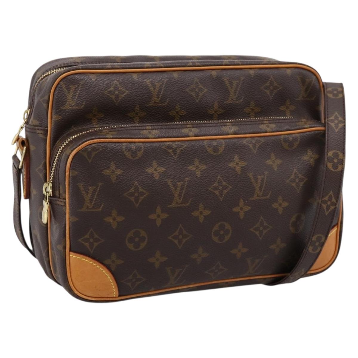 LOUIS VUITTON Monogram Nile Shoulder Bag M45244 LV Auth 204609A
