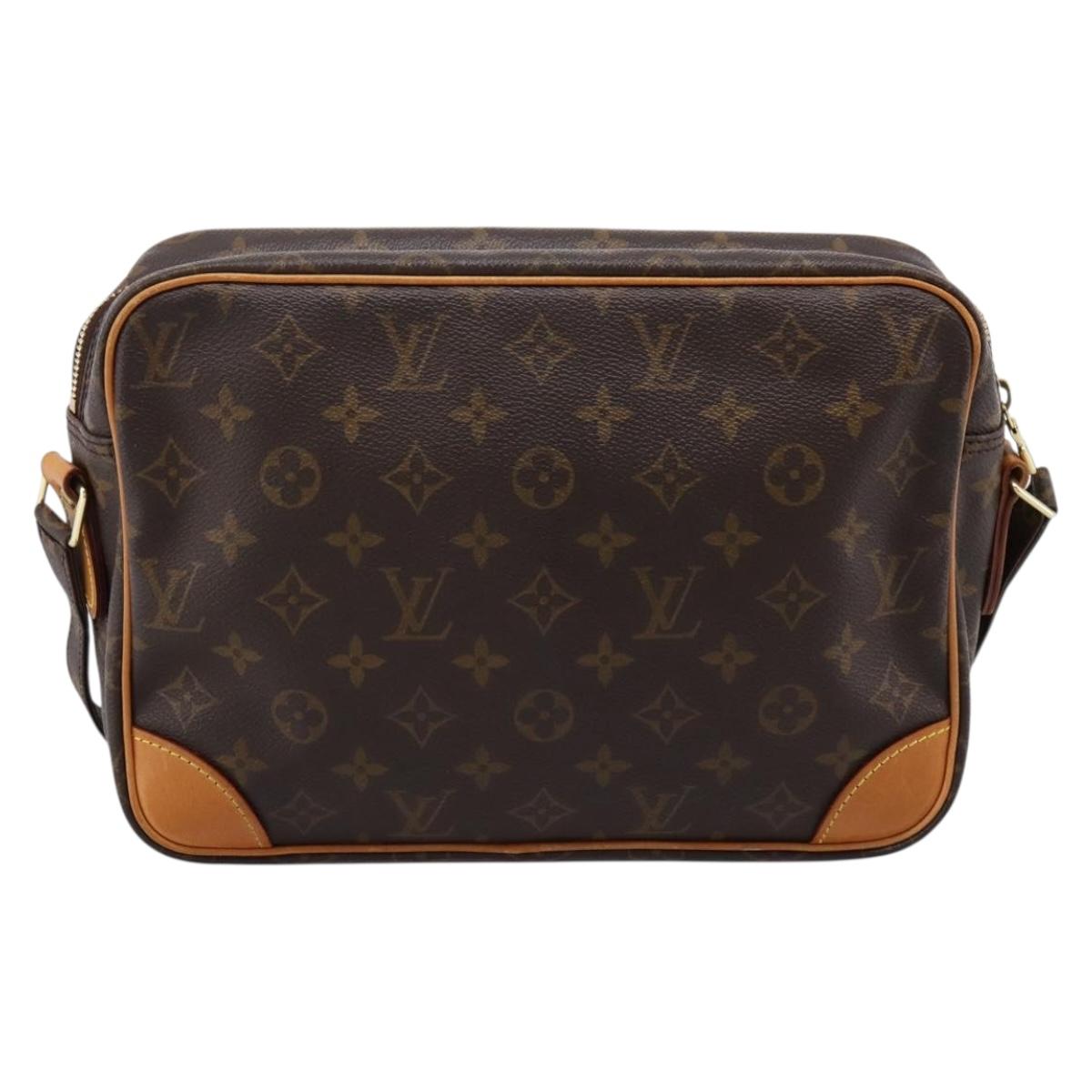 LOUIS VUITTON Monogram Nile Shoulder Bag M45244 LV Auth 204609A