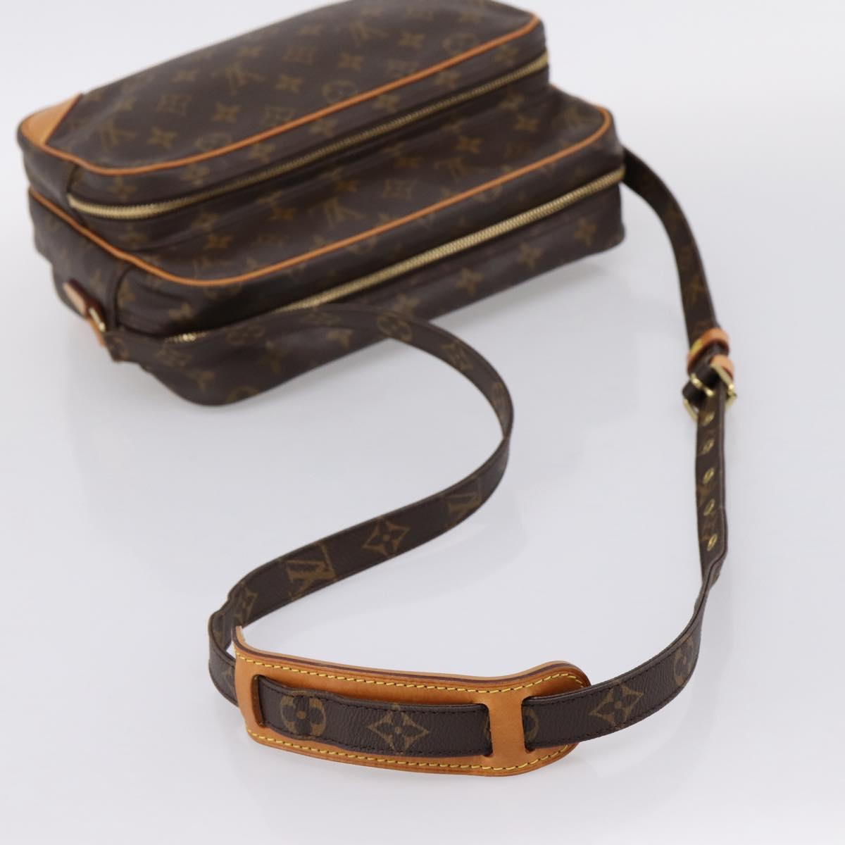 LOUIS VUITTON Monogram Nile Shoulder Bag M45244 LV Auth 204609A