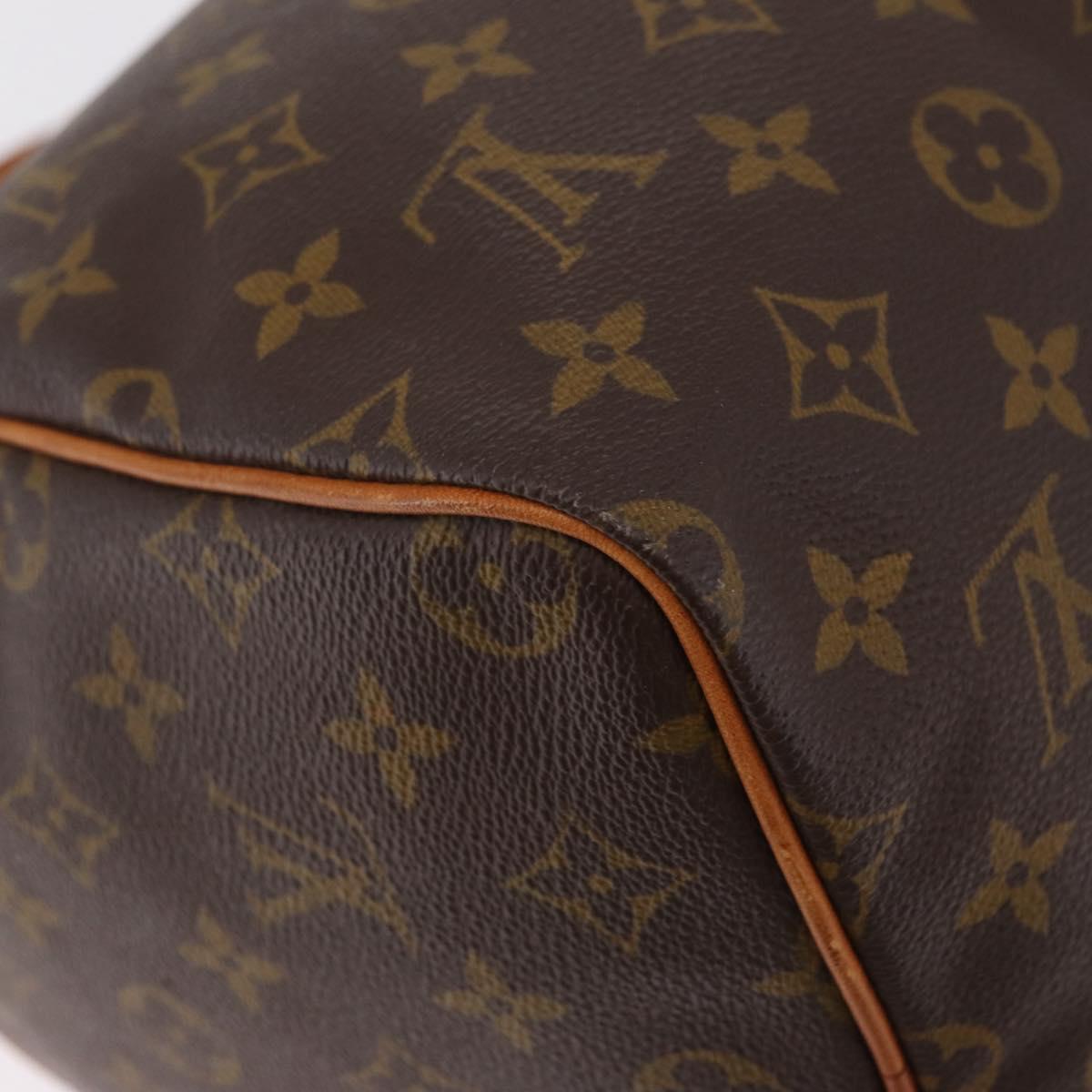 LOUIS VUITTON Monogram Speedy 30 Hand Bag M41526 LV Auth 204611V