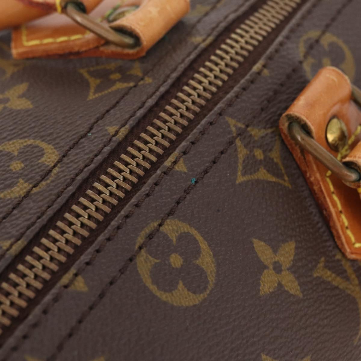 LOUIS VUITTON Monogram Speedy 30 Hand Bag M41526 LV Auth 204611V
