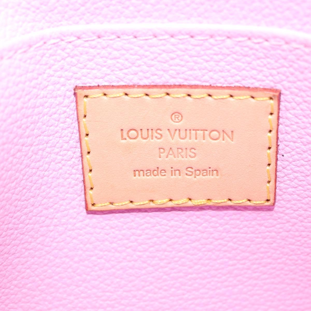 LOUIS VUITTON Monogram Multicolor Pochette Cosmetic Pouch M47354 LV Auth 204614V