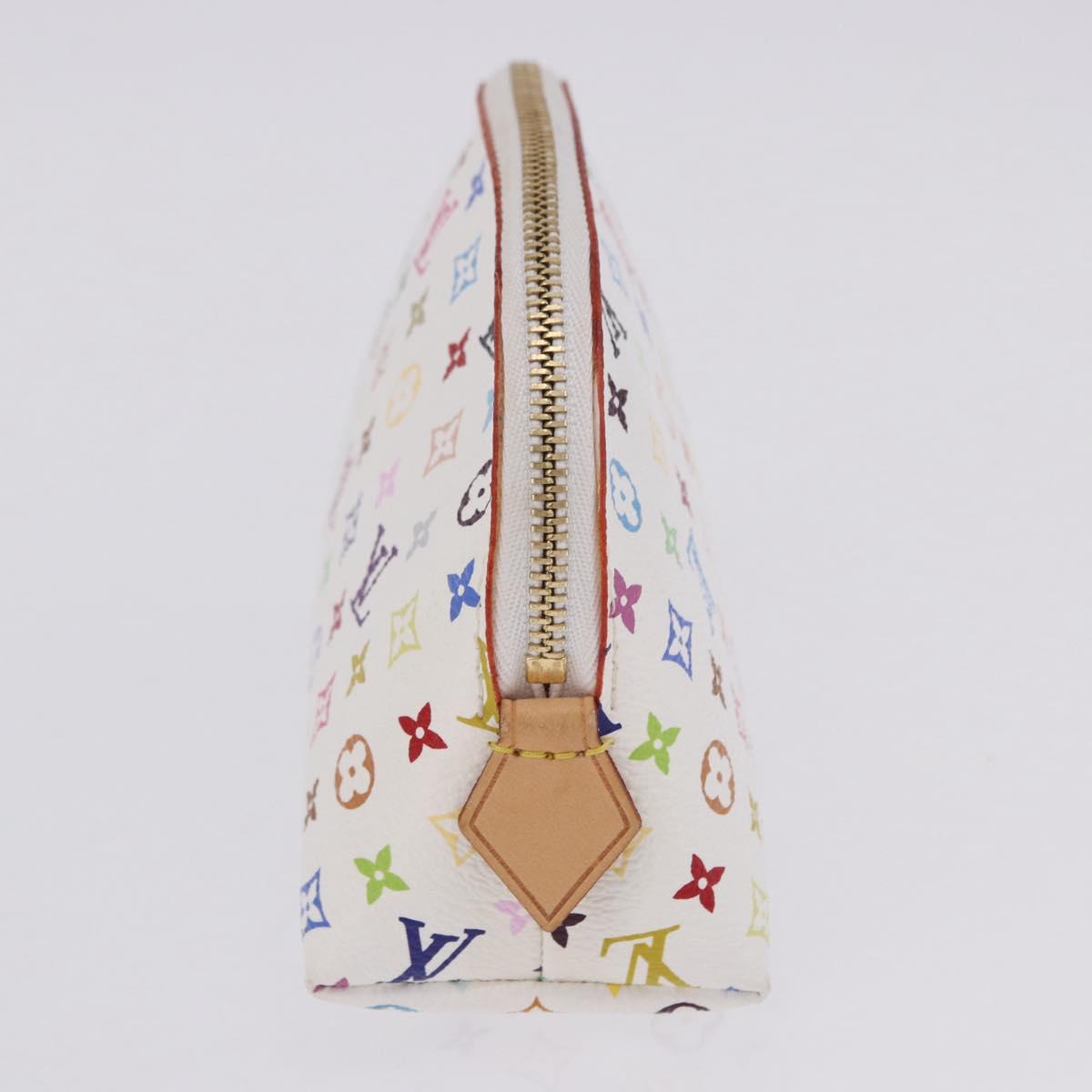 LOUIS VUITTON Monogram Multicolor Pochette Cosmetic Pouch M47354 LV Auth 204614V