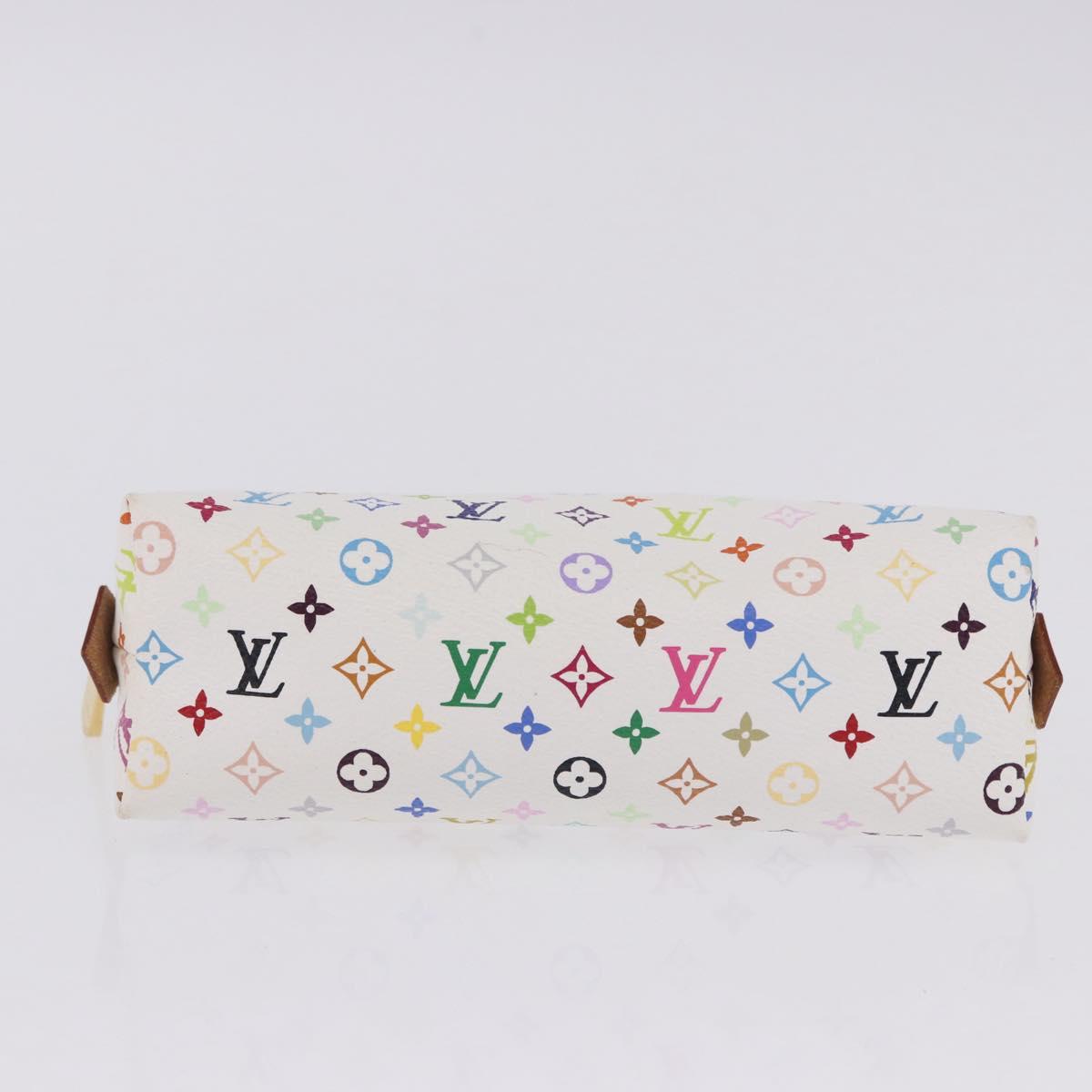 LOUIS VUITTON Monogram Multicolor Pochette Cosmetic Pouch M47354 LV Auth 204614V