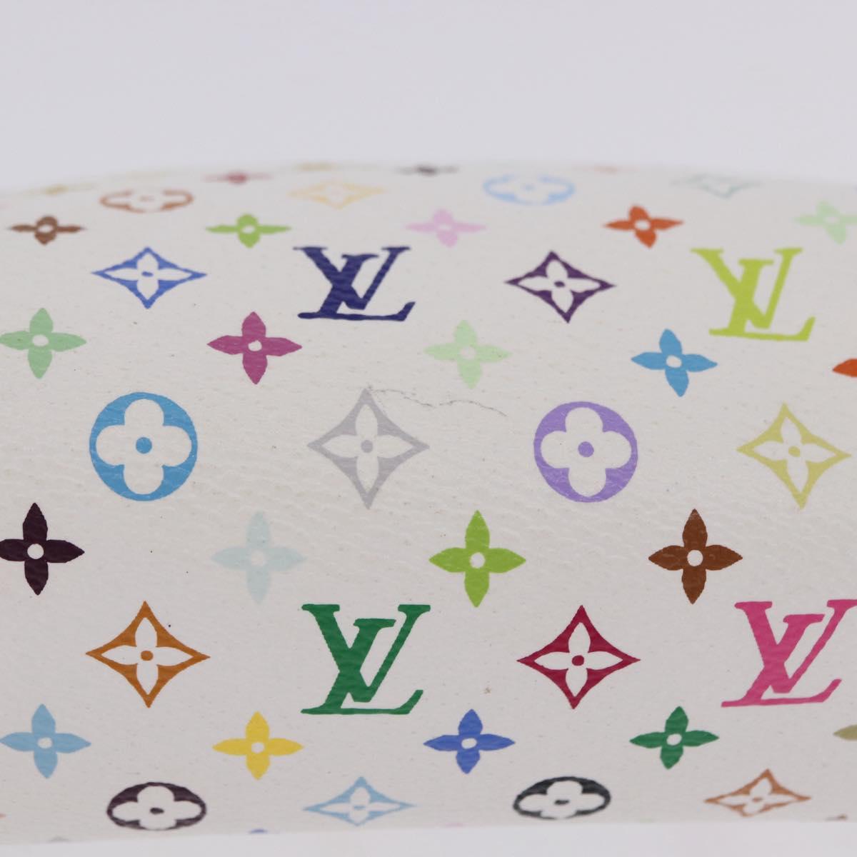 LOUIS VUITTON Monogram Multicolor Pochette Cosmetic Pouch M47354 LV Auth 204614V