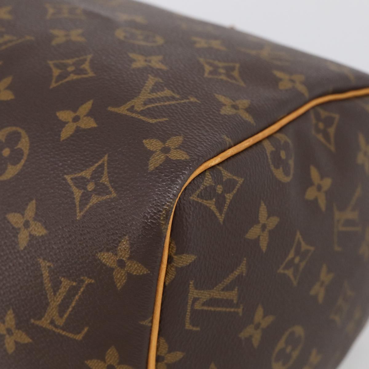 LOUIS VUITTON Monogram Speedy 30 Hand Bag M41526 LV Auth 204623V