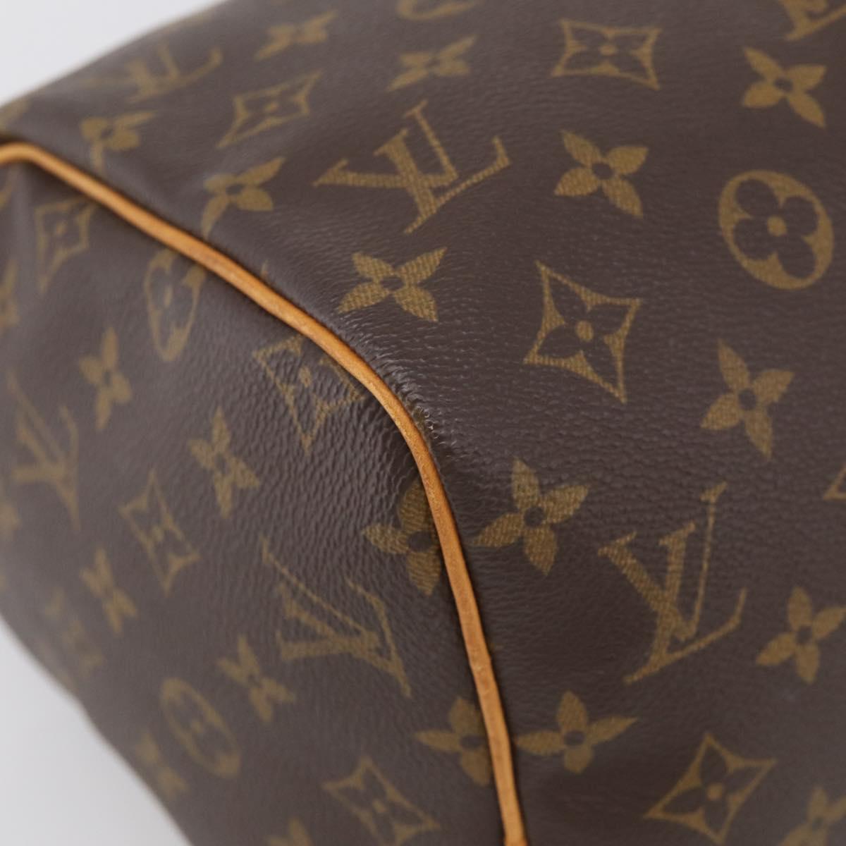 LOUIS VUITTON Monogram Speedy 30 Hand Bag M41526 LV Auth 204623V