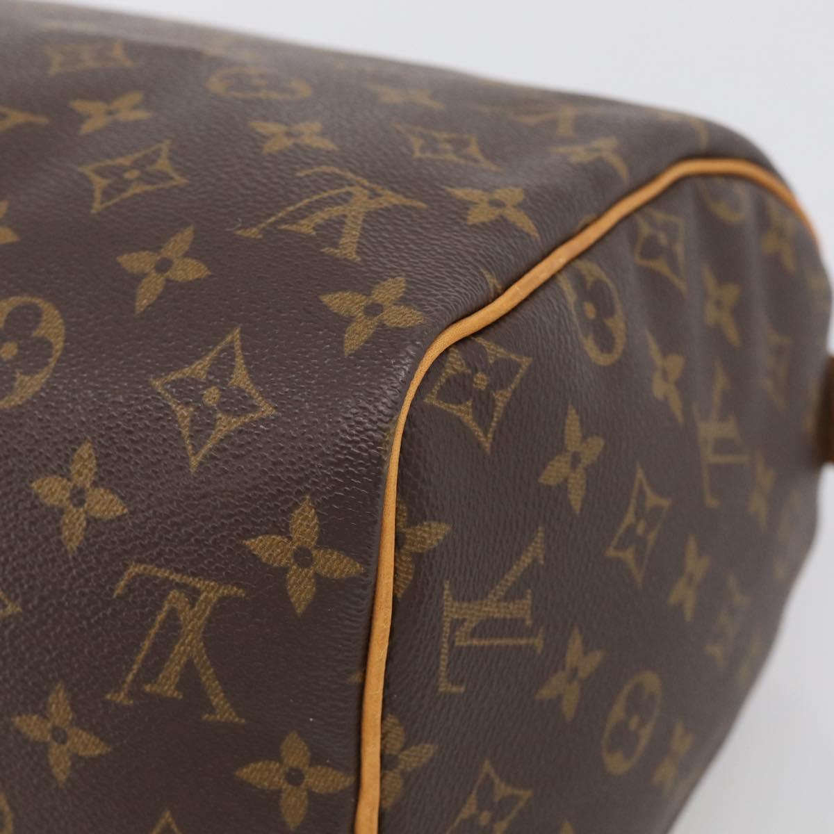 LOUIS VUITTON Monogram Speedy 30 Hand Bag M41526 LV Auth 204623V