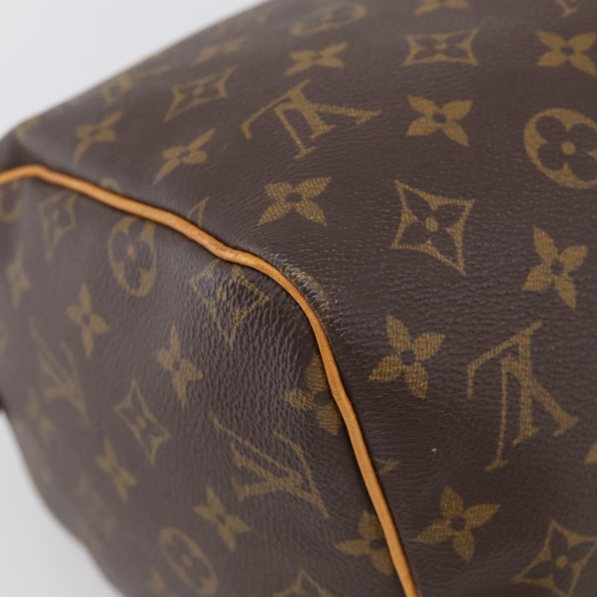 LOUIS VUITTON Monogram Speedy 30 Hand Bag M41526 LV Auth 204623V
