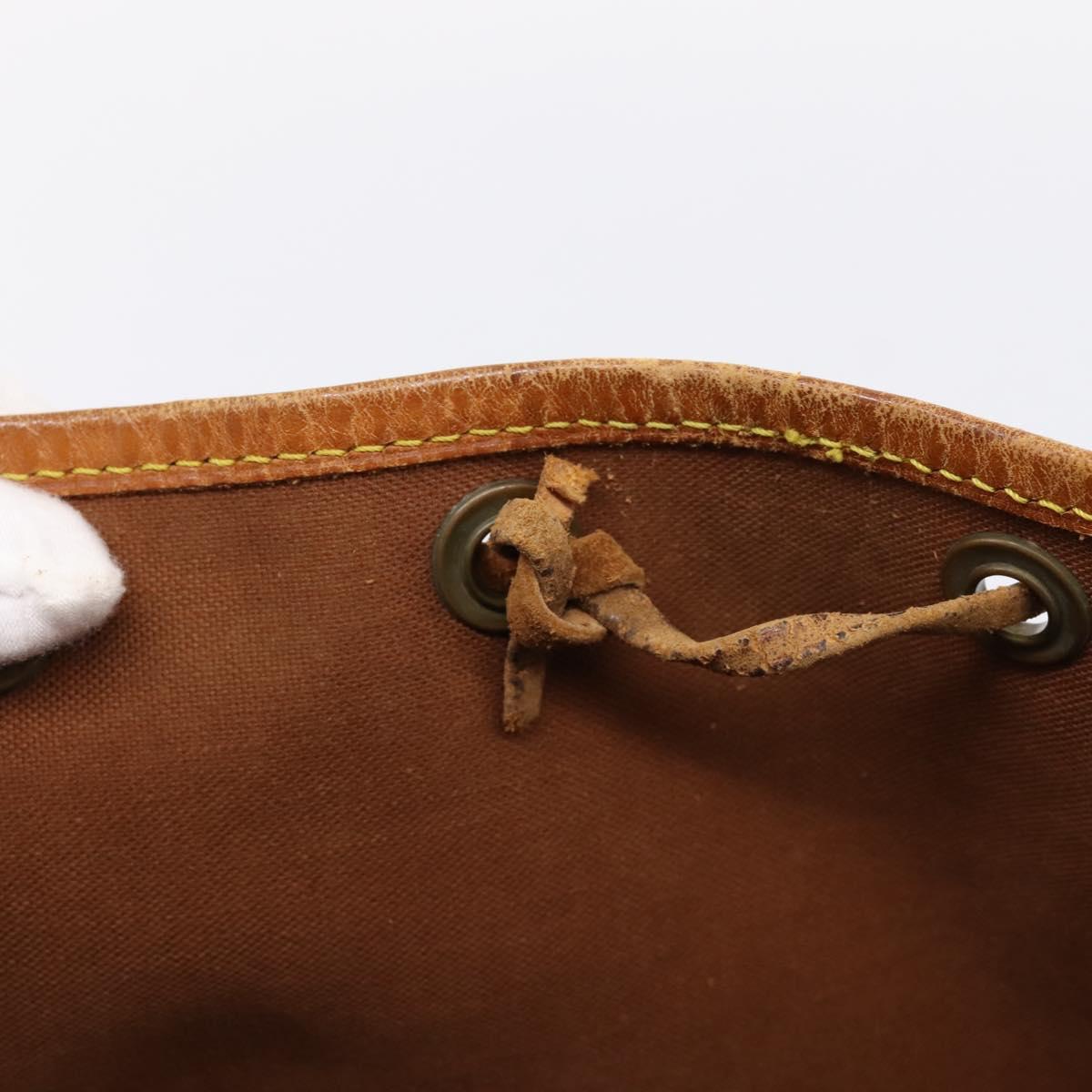 LOUIS VUITTON Monogram Petit Noe Shoulder Bag M42226 LV Auth 204653