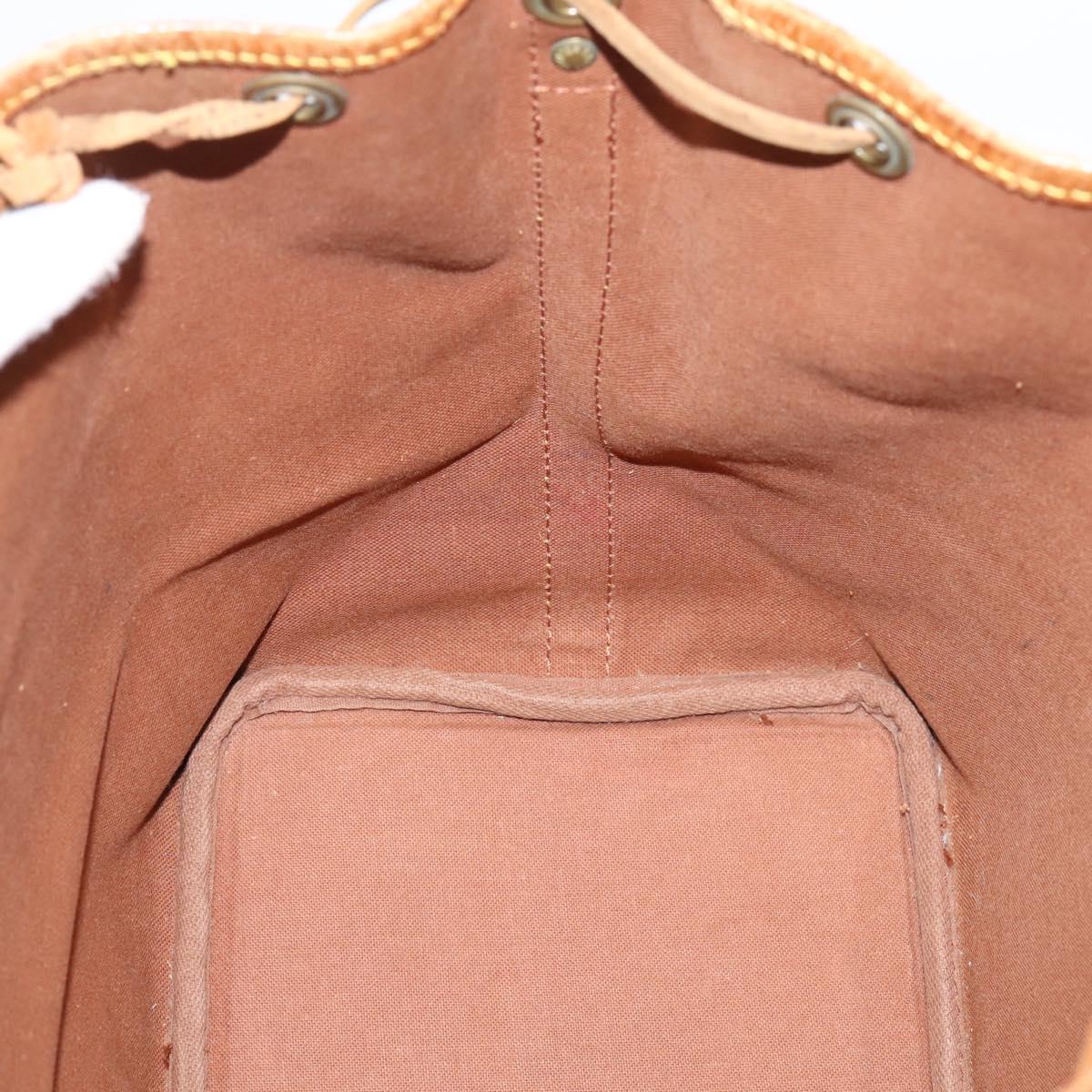 LOUIS VUITTON Monogram Petit Noe Shoulder Bag M42226 LV Auth 204653