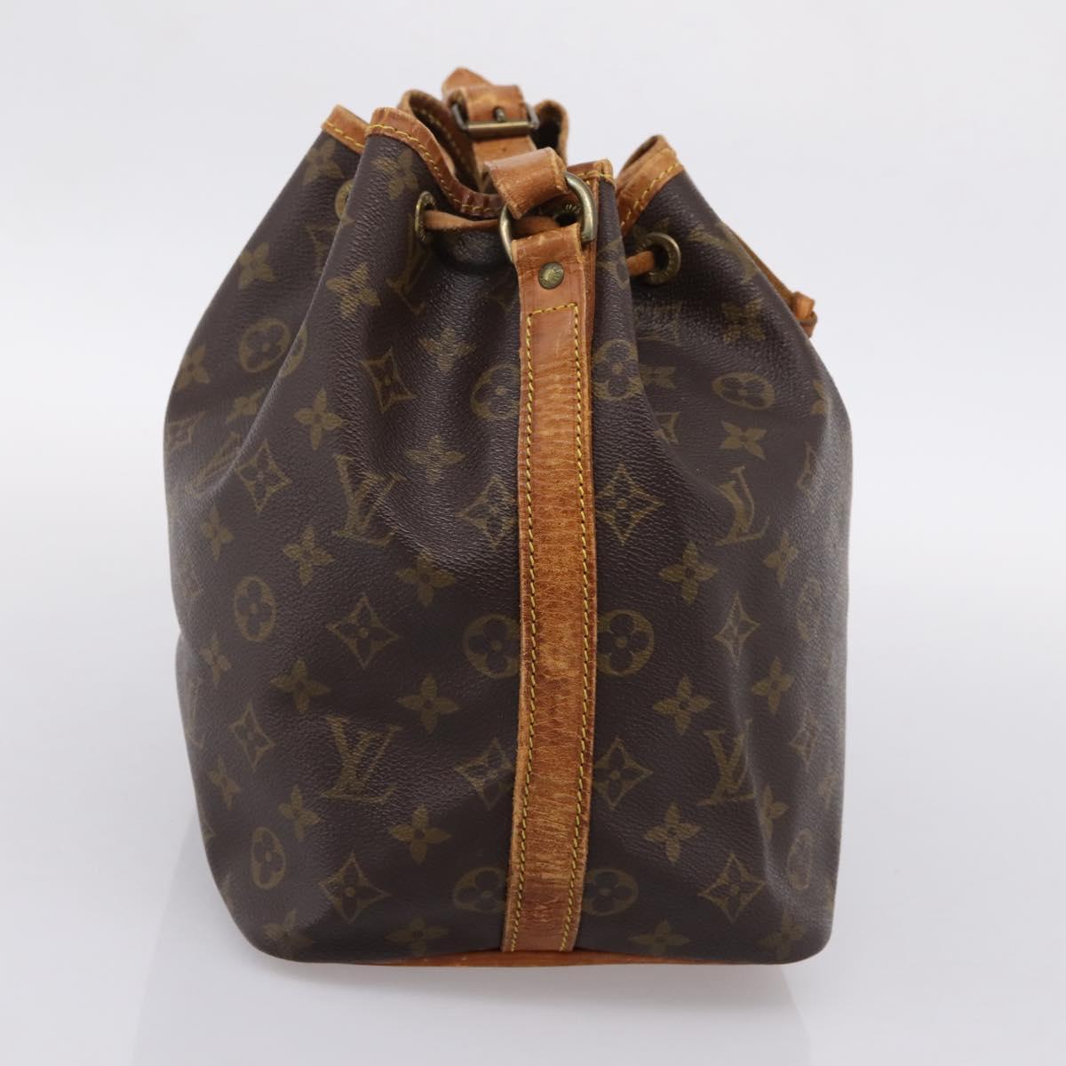 LOUIS VUITTON Monogram Petit Noe Shoulder Bag M42226 LV Auth 204653