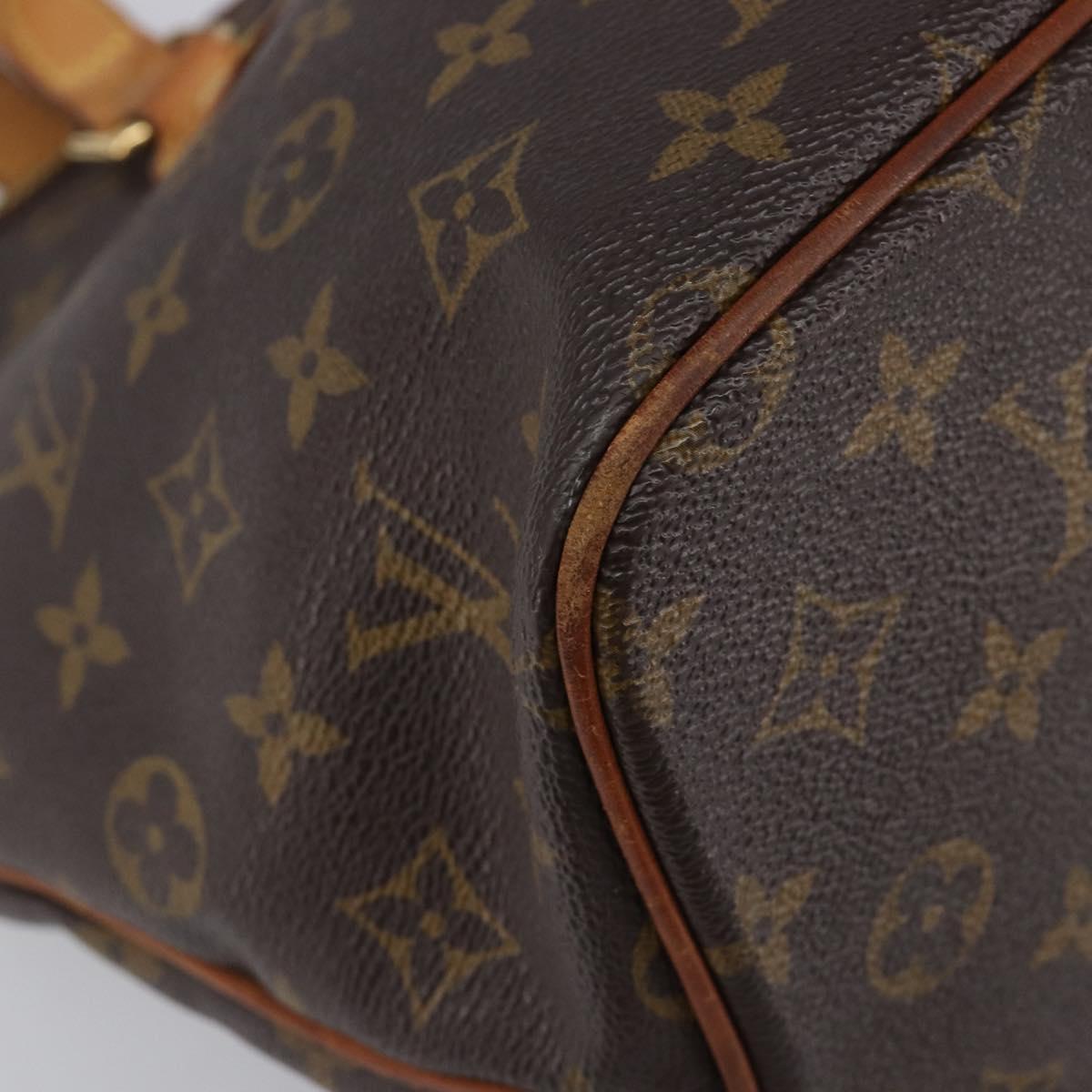 LOUIS VUITTON Monogram Palermo GM Tote Bag M40146 LV Auth 204660