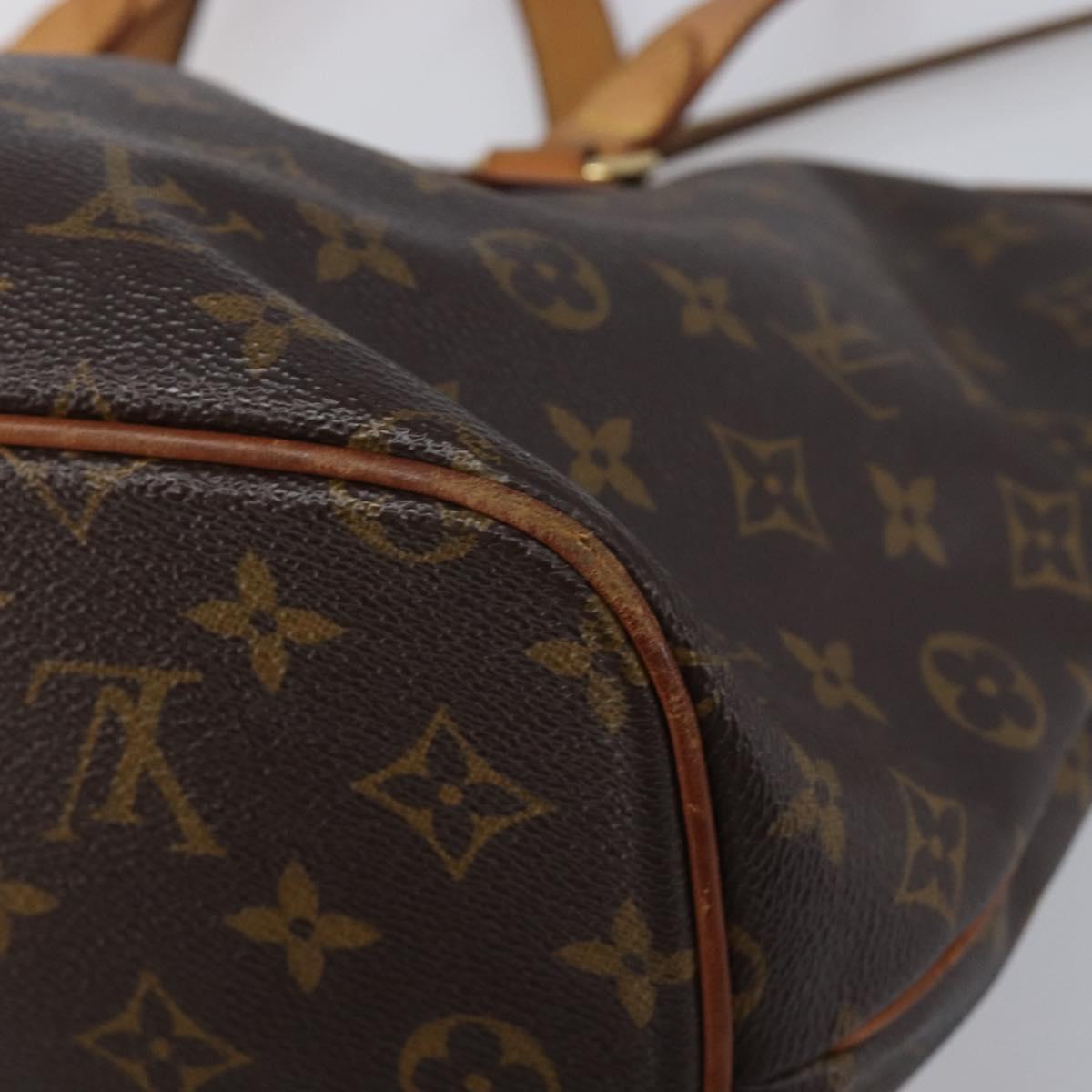 LOUIS VUITTON Monogram Palermo GM Tote Bag M40146 LV Auth 204660