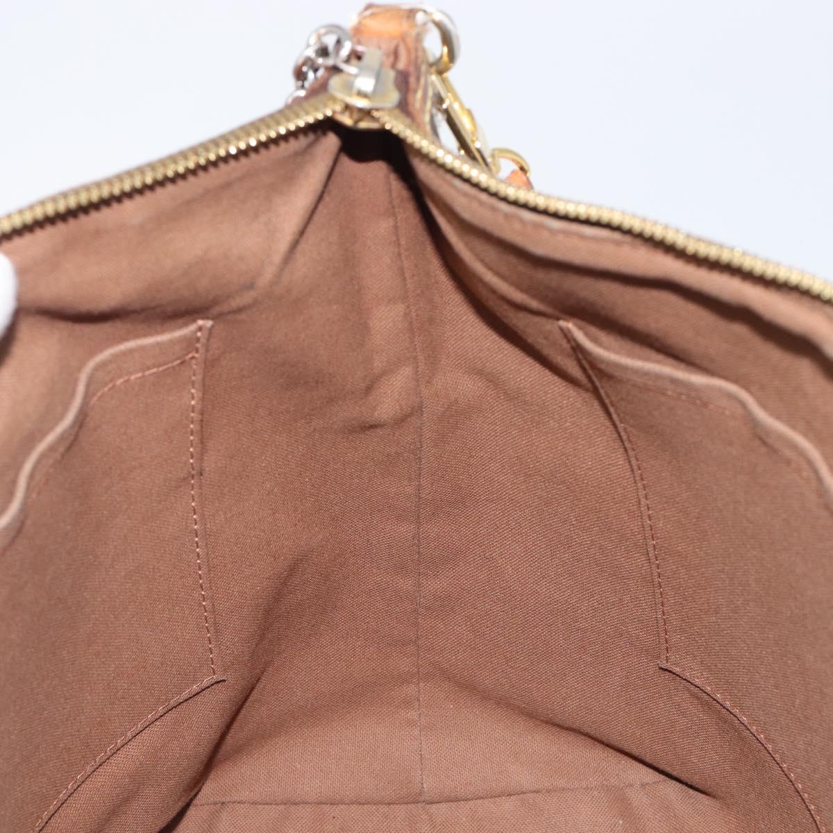 LOUIS VUITTON Monogram Palermo GM Tote Bag M40146 LV Auth 204660