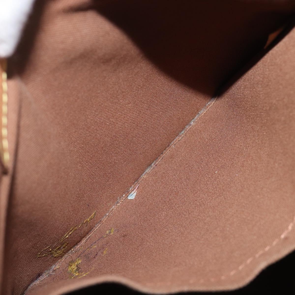 LOUIS VUITTON Monogram Palermo GM Tote Bag M40146 LV Auth 204660