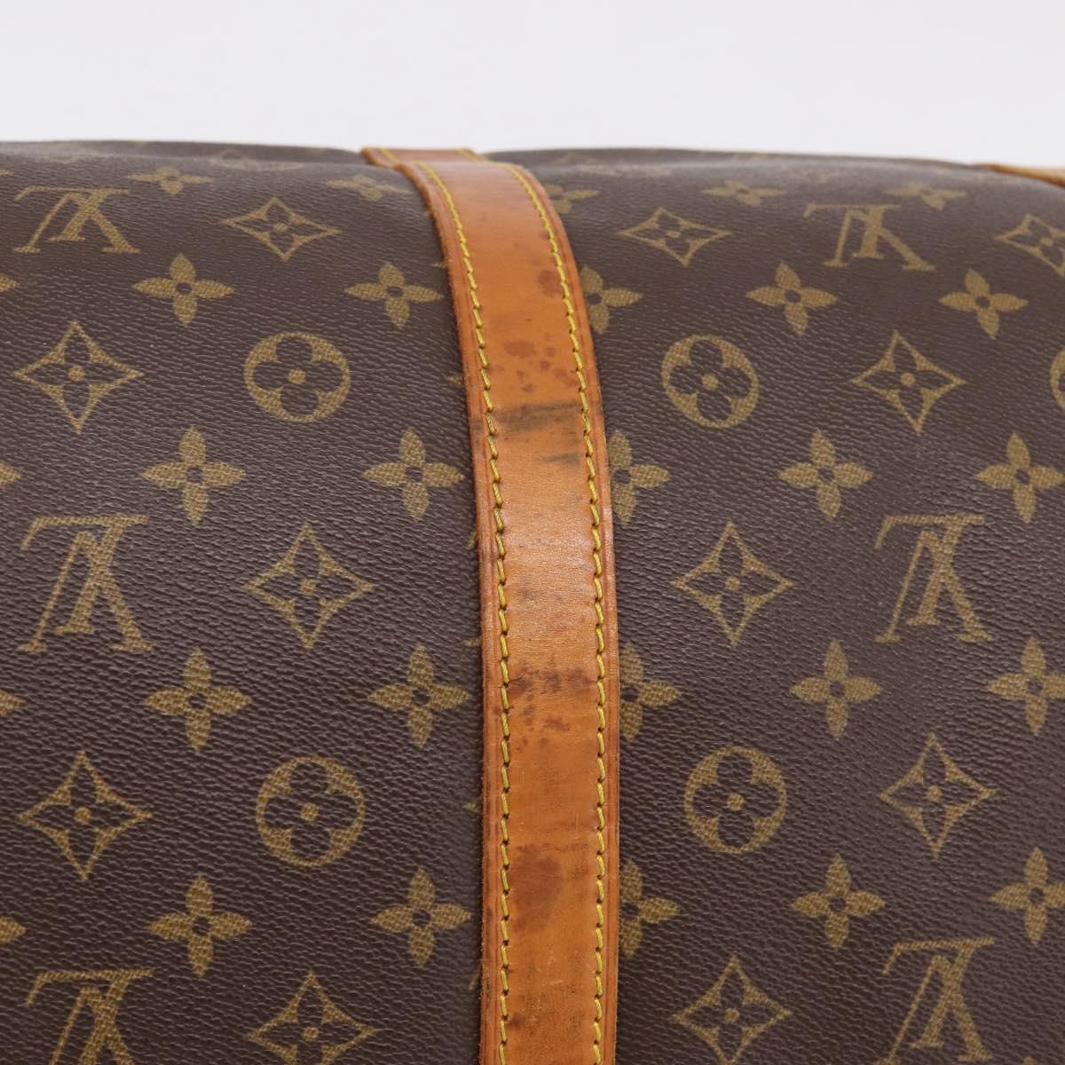 LOUIS VUITTON Monogram Keepall 60 Boston Bag M41422 LV Auth 204717A
