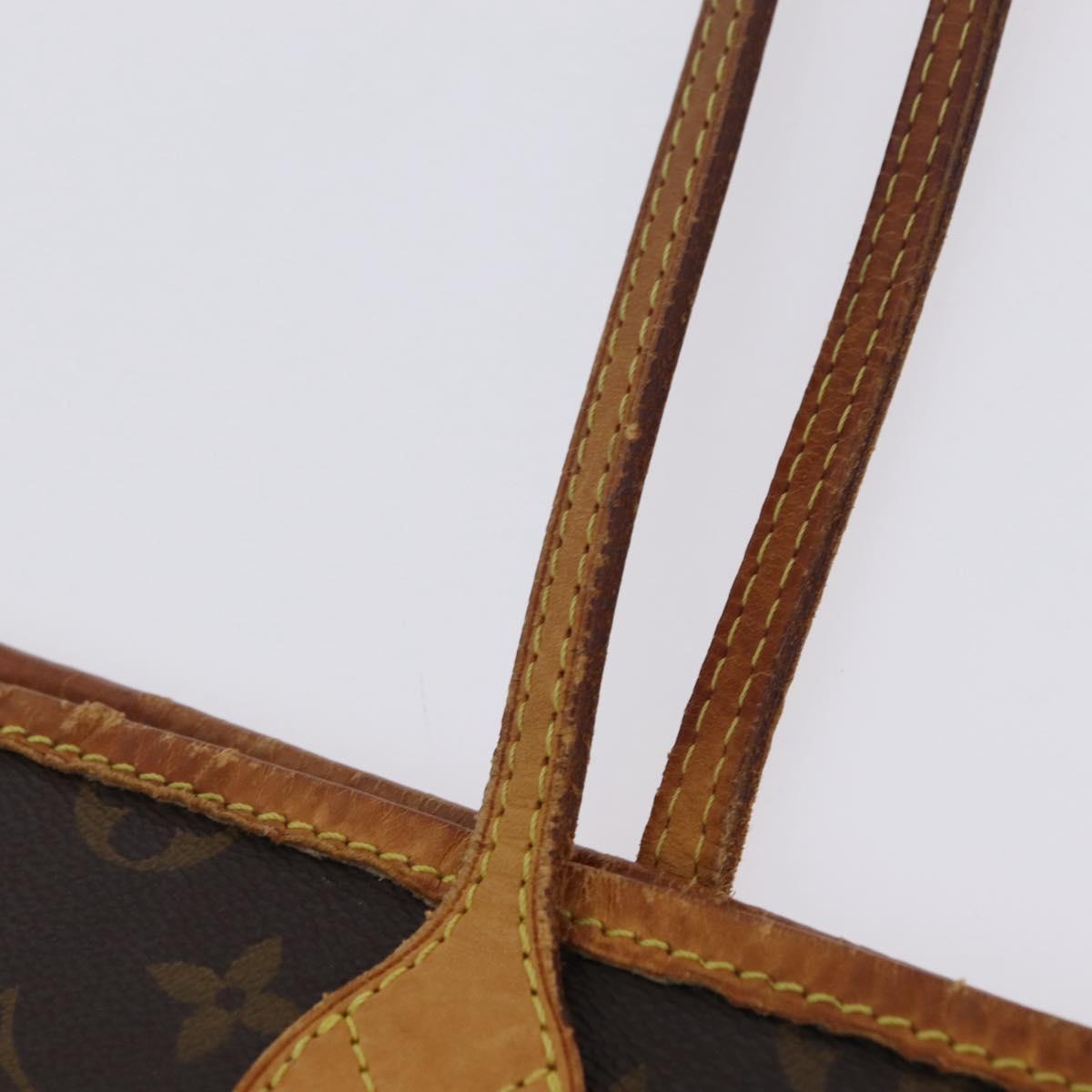 LOUIS VUITTON Monogram Neverfull GM Tote Bag M40157 LV Auth 204718