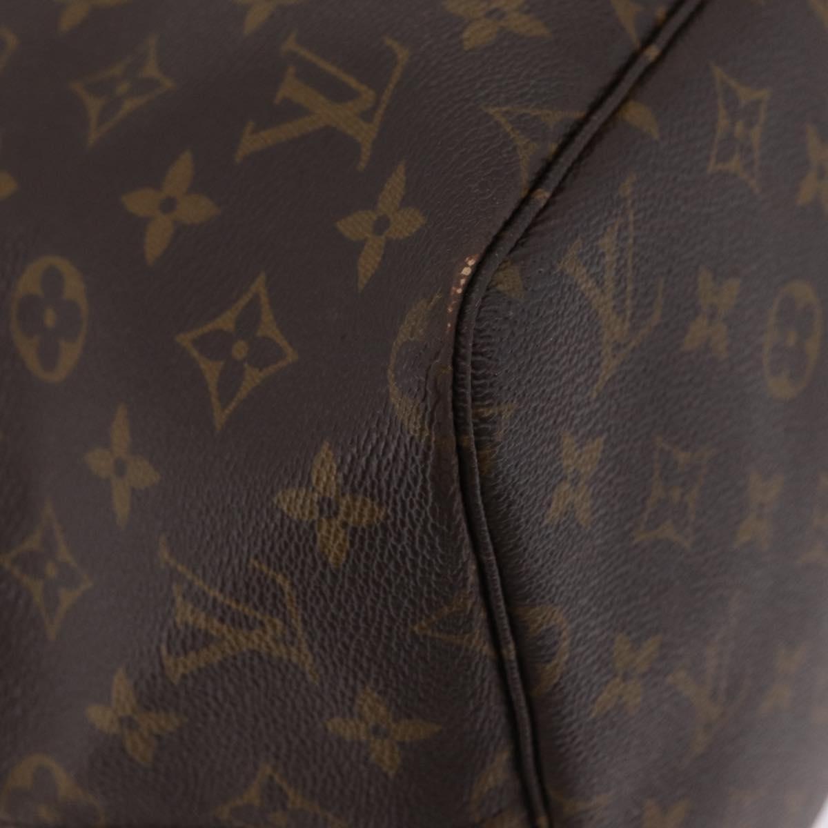 LOUIS VUITTON Monogram Neverfull GM Tote Bag M40157 LV Auth 204718
