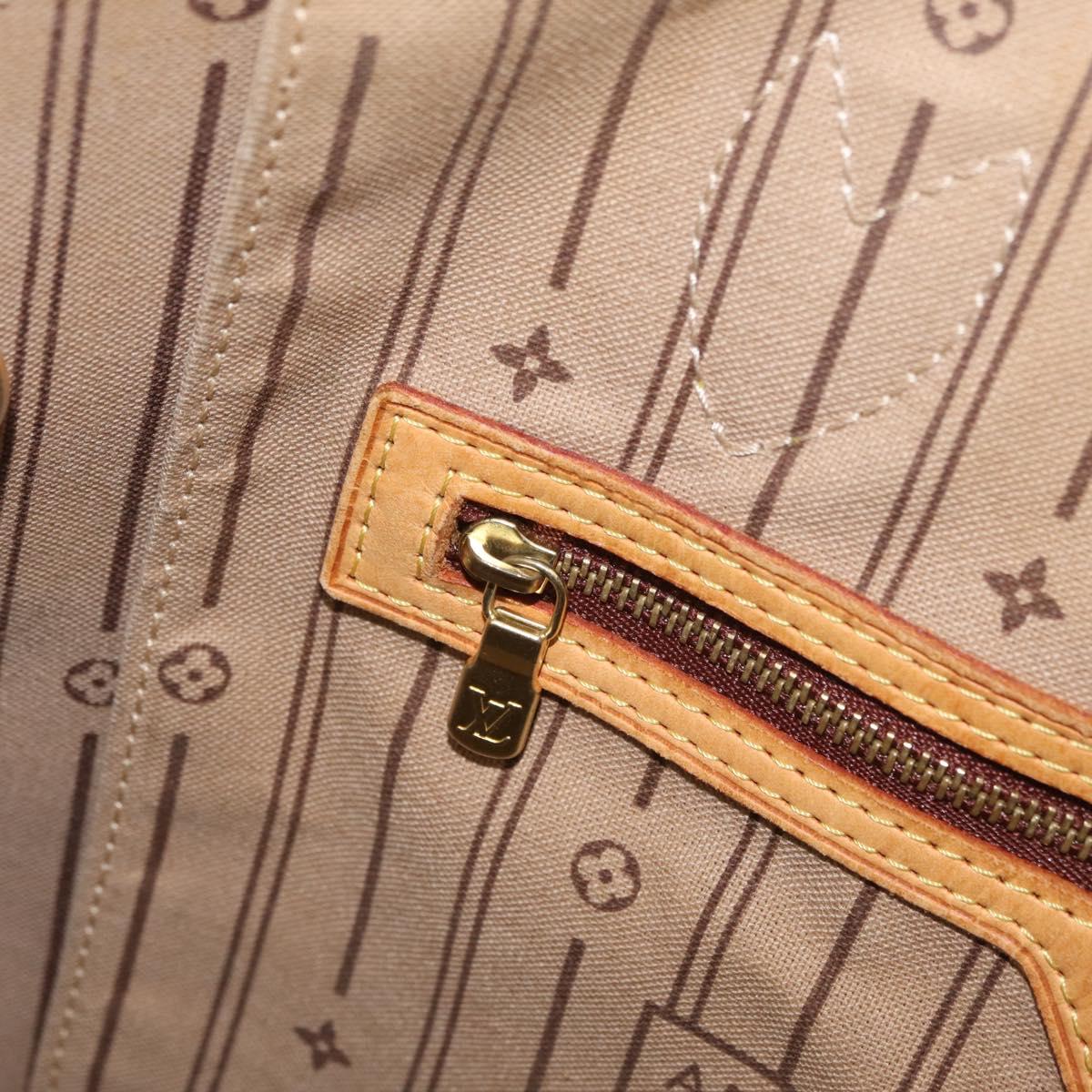 LOUIS VUITTON Monogram Neverfull GM Tote Bag M40157 LV Auth 204718