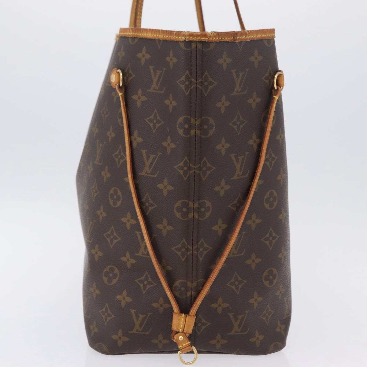LOUIS VUITTON Monogram Neverfull GM Tote Bag M40157 LV Auth 204718