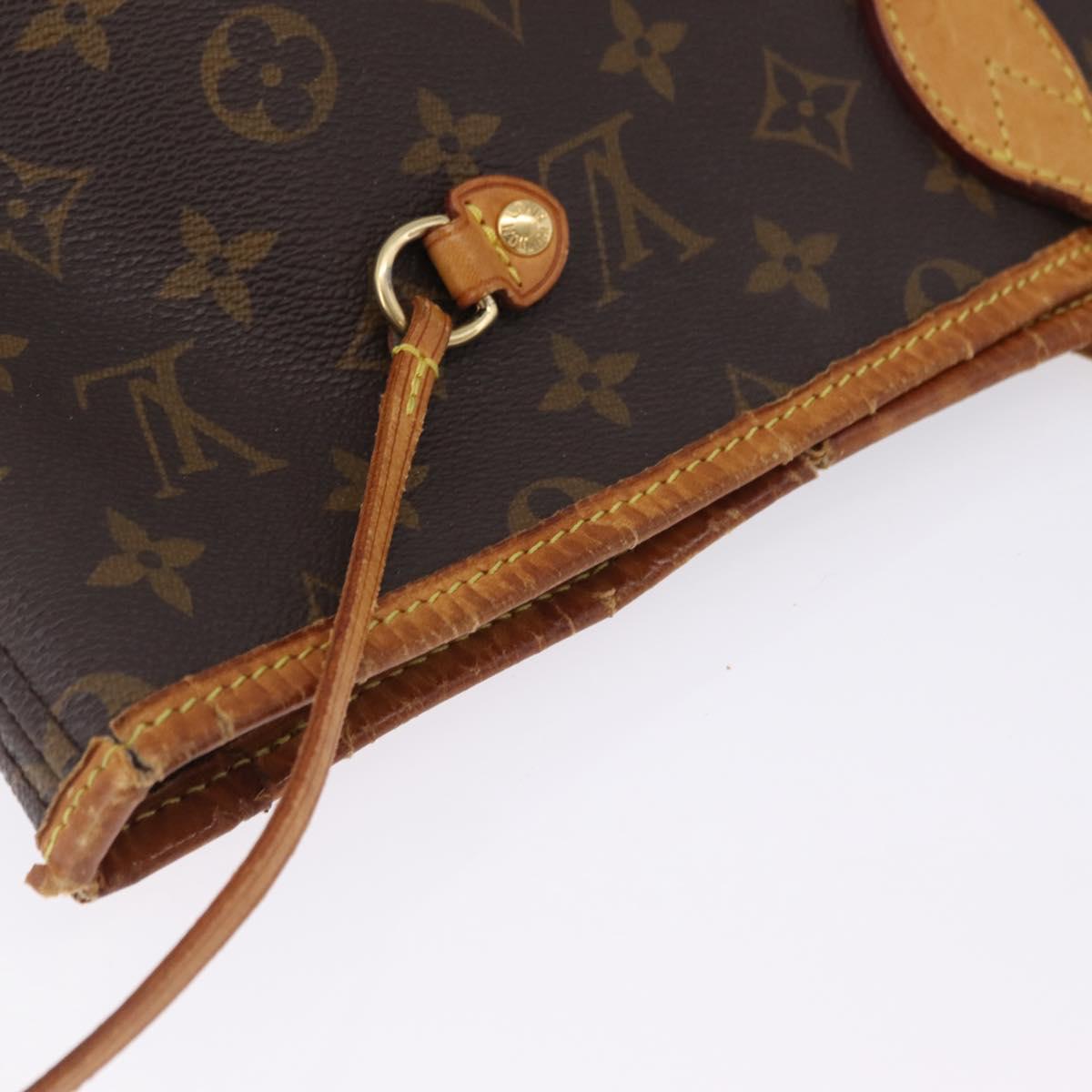 LOUIS VUITTON Monogram Neverfull GM Tote Bag M40157 LV Auth 204718