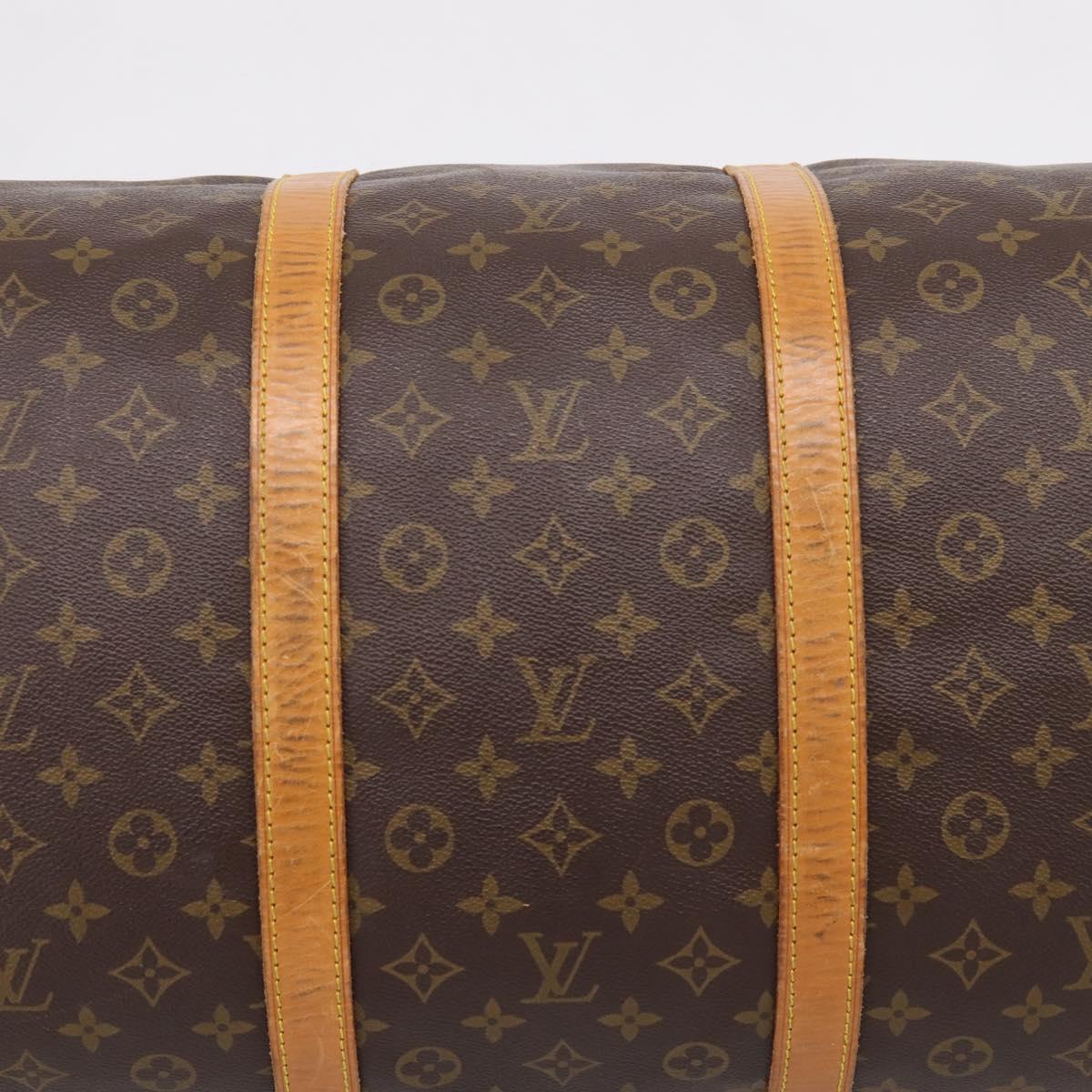 LOUIS VUITTON Monogram Keepall Bandouliere 60 Boston Bag M41412 LV Auth 204719A