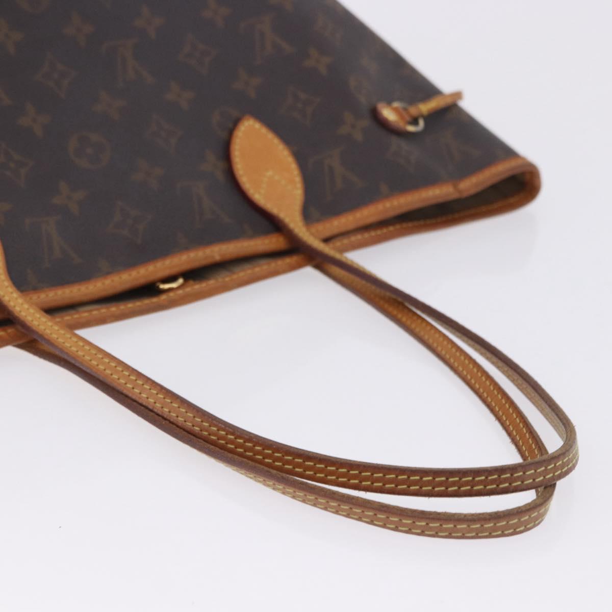 LOUIS VUITTON Monogram Neverfull MM Tote Bag M40156 LV Auth 204720