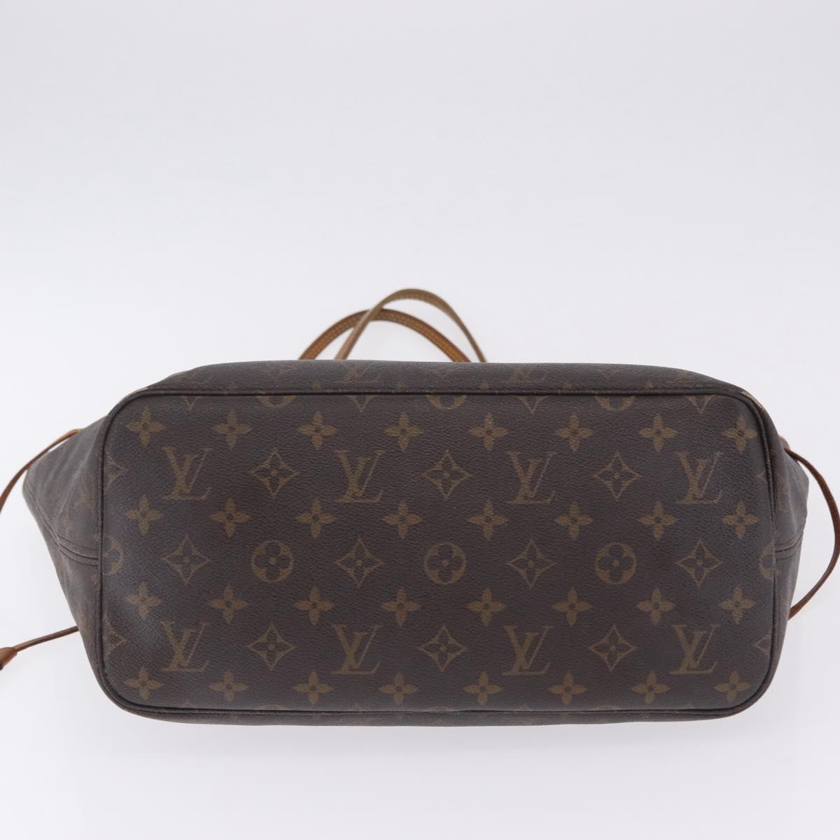 LOUIS VUITTON Monogram Neverfull MM Tote Bag M40156 LV Auth 204720