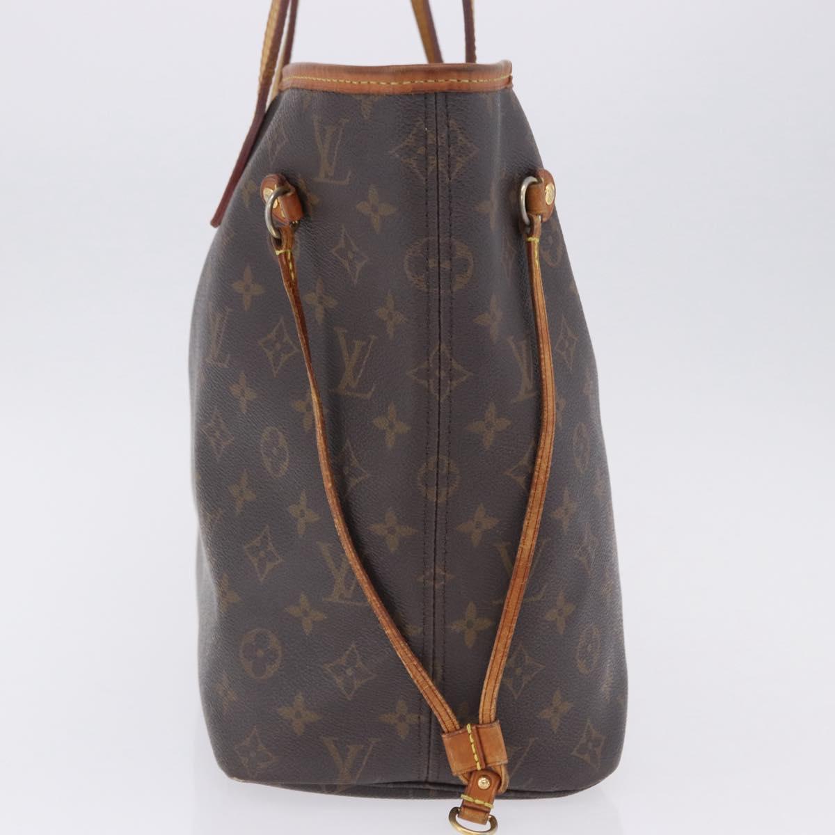 LOUIS VUITTON Monogram Neverfull MM Tote Bag M40156 LV Auth 204720