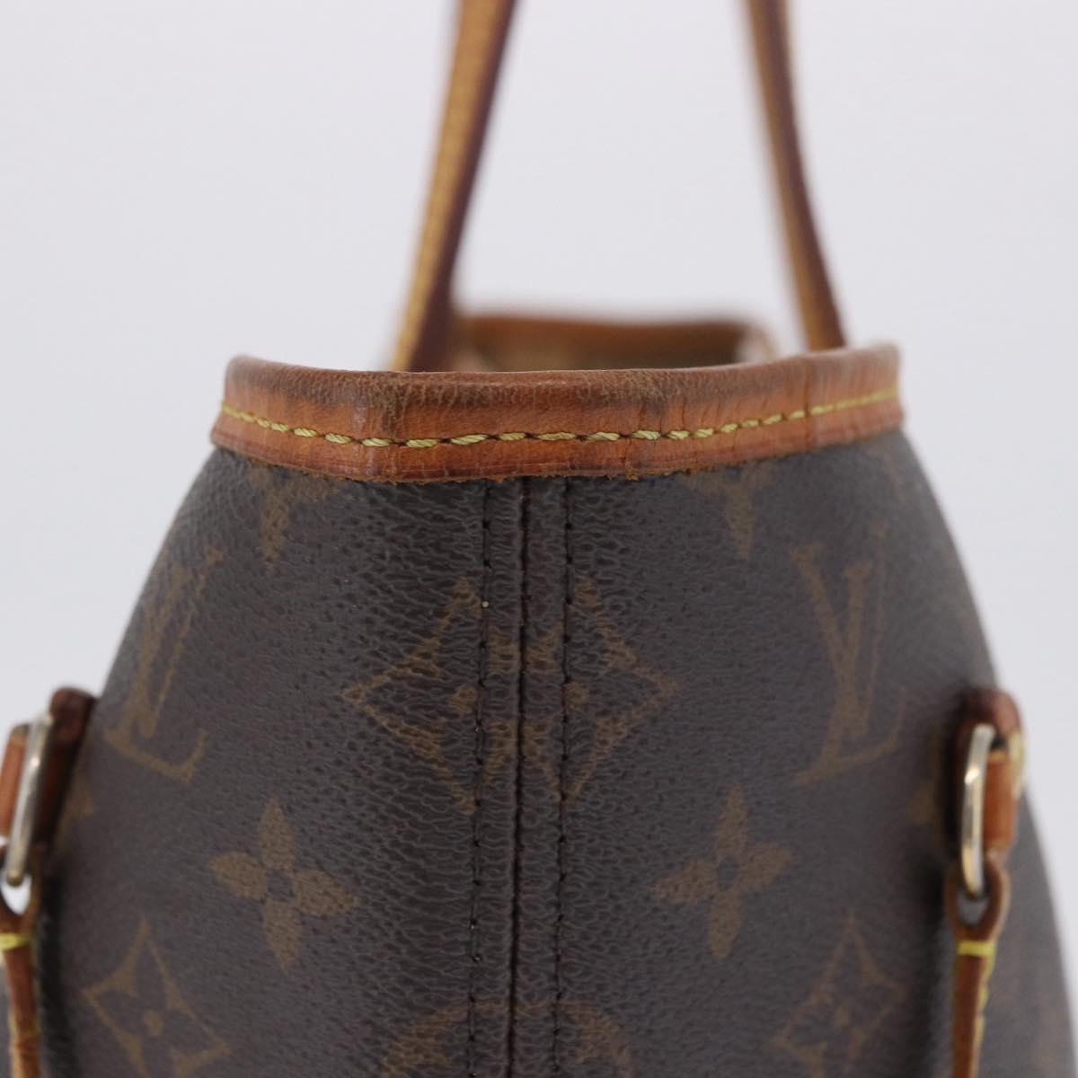 LOUIS VUITTON Monogram Neverfull MM Tote Bag M40156 LV Auth 204720