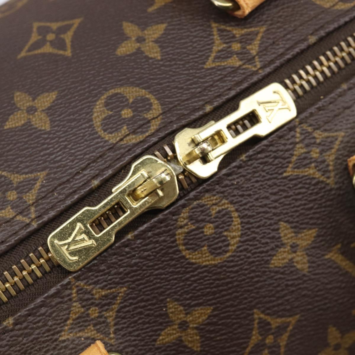 LOUIS VUITTON Monogram Keepall Bandouliere 45 Boston Bag M41418 LV Auth 204723