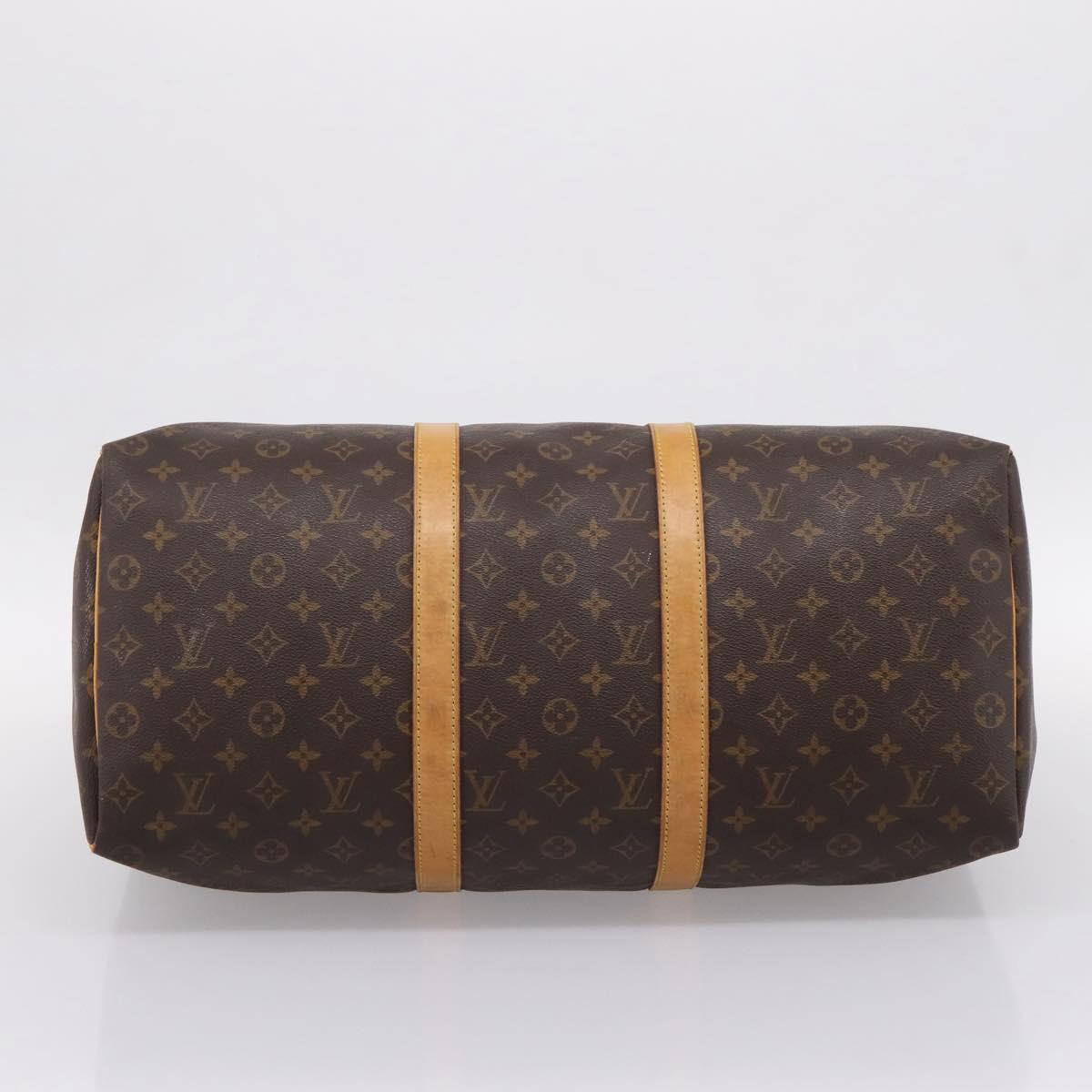 LOUIS VUITTON Monogram Keepall 50 Boston Bag M41426 LV Auth 204724A