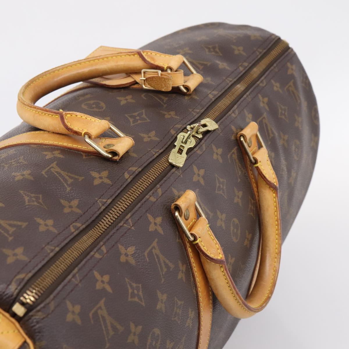LOUIS VUITTON Monogram Keepall 50 Boston Bag M41426 LV Auth 204724A