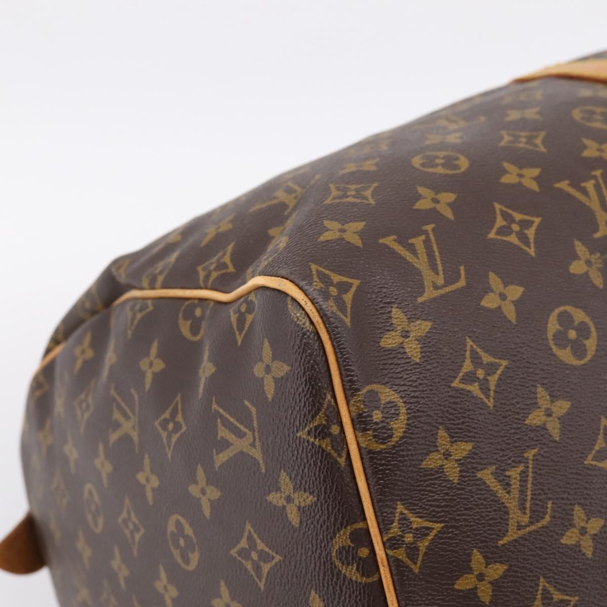 LOUIS VUITTON Monogram Keepall 55 Boston Bag M41424 LV Auth 204725A