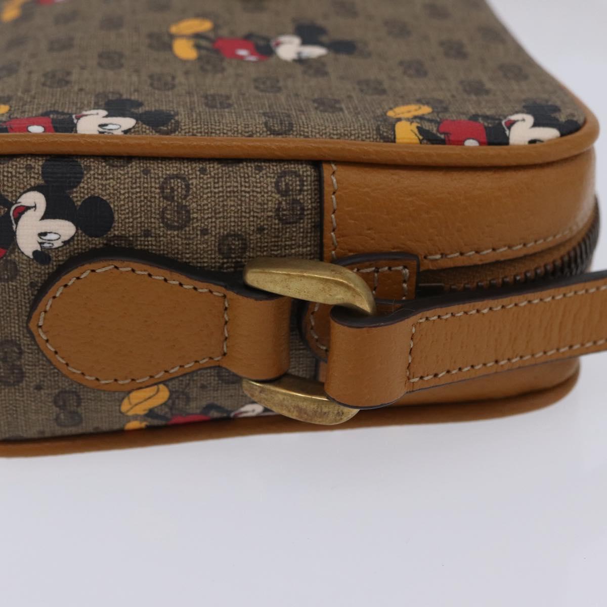 GUCCI Micro GG Supreme Disney Collaboration Bag PVC Outlet 602536 Auth 204739M