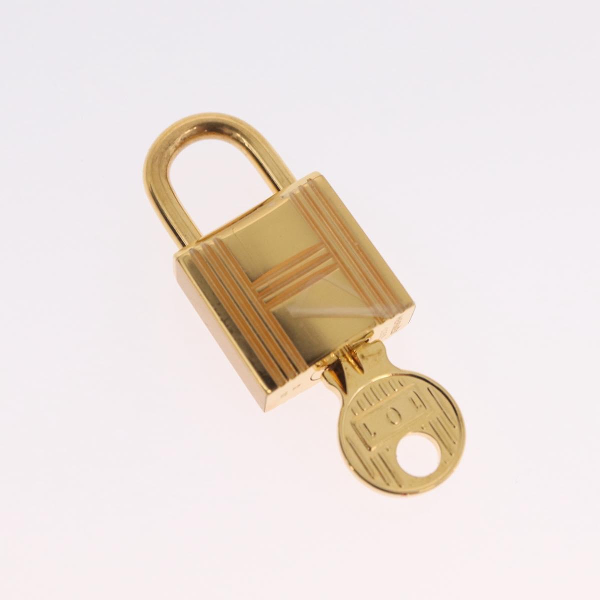 HERMES Picotan Lock MM Hand Bag Taurillon Leather Navy Gold Auth 204768SM
