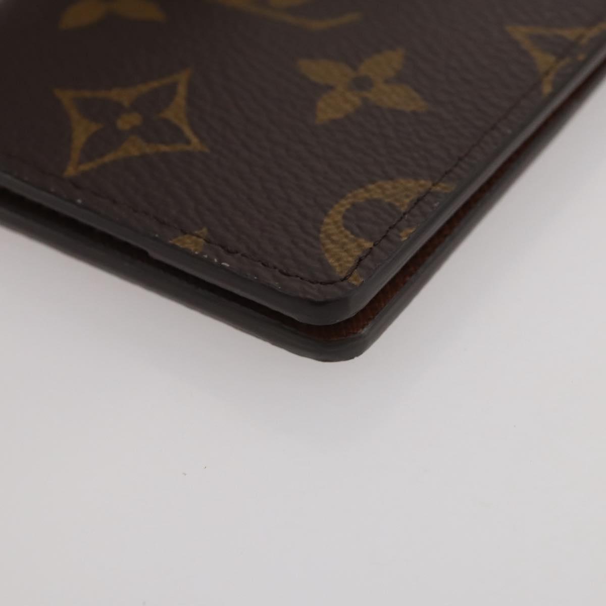 LOUIS VUITTON Monogram Organizer De Poch Card Case M61732 LV Auth 204776V