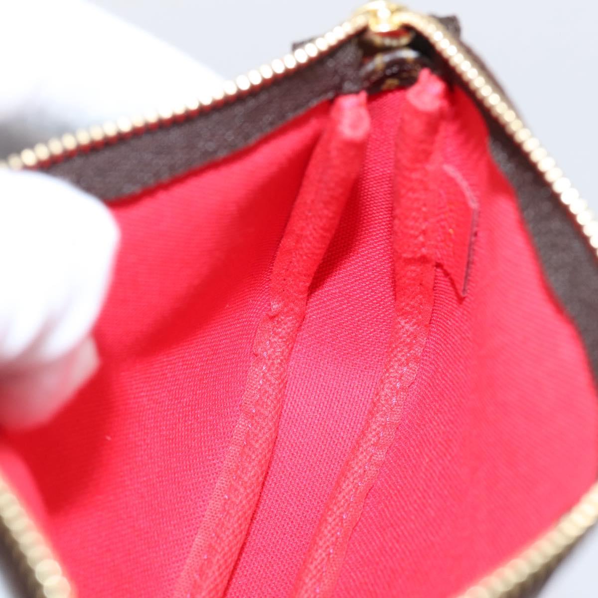 LOUIS VUITTON Monogram Vivienne Mini Pochette Accessoires Pouch LV Auth 204777M